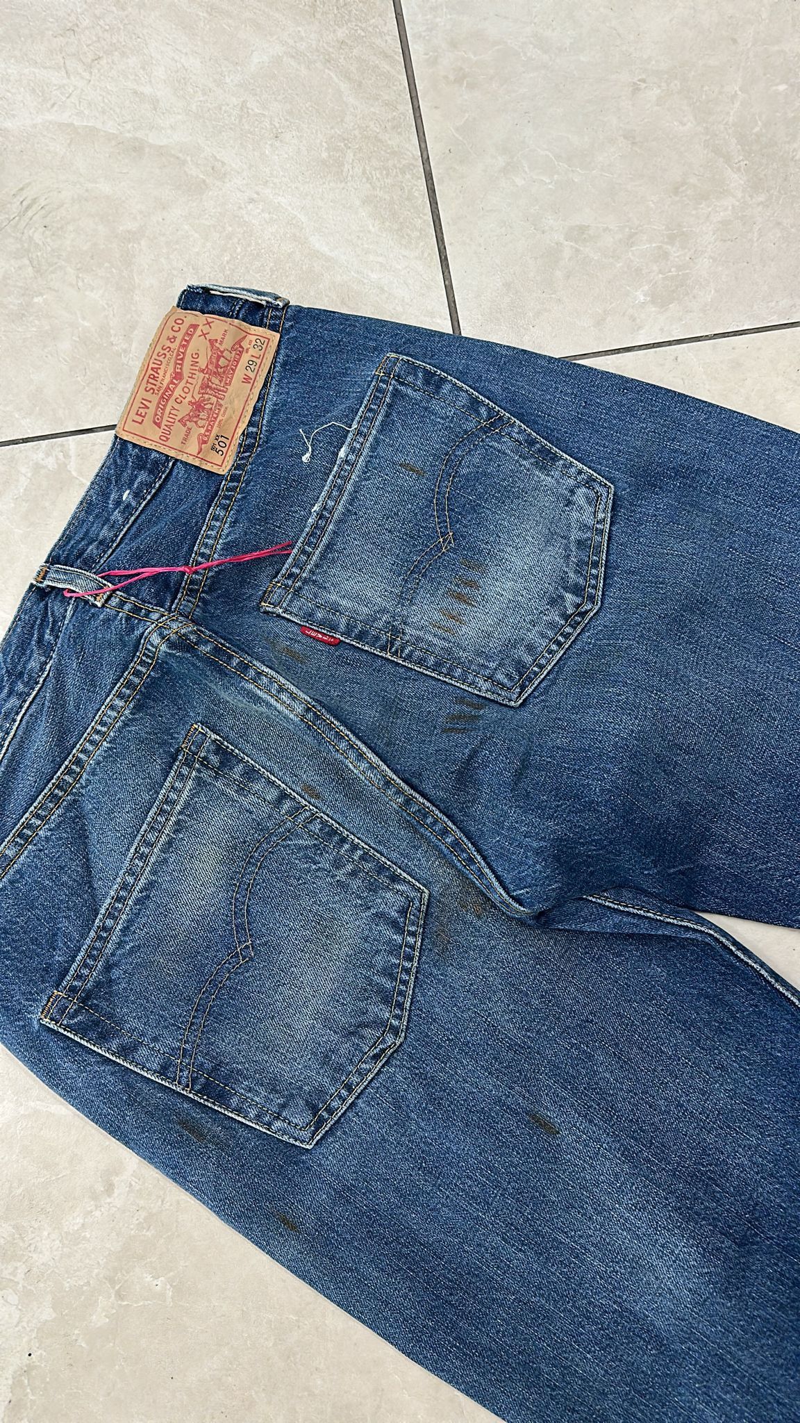 Levi's Vintage Clothing LVC Levi's Vintage Clothing 1966 501XX BigE Selvedge Jeans Size US 29 - 7 Thumbnail