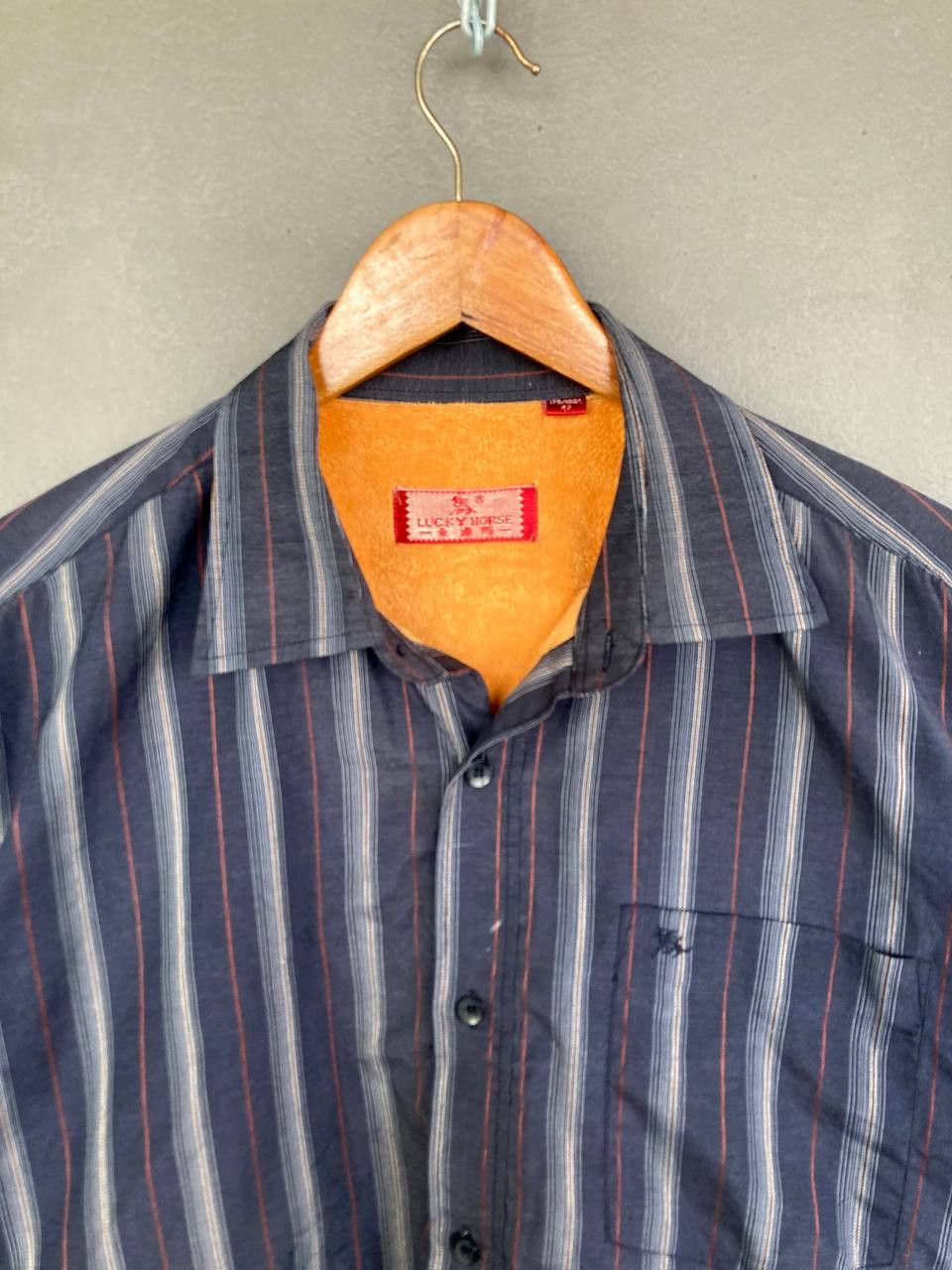 Vintage Lucky Horse Sherpa Over Shirt Size US L / EU 52-54 / 3 - 3 Thumbnail