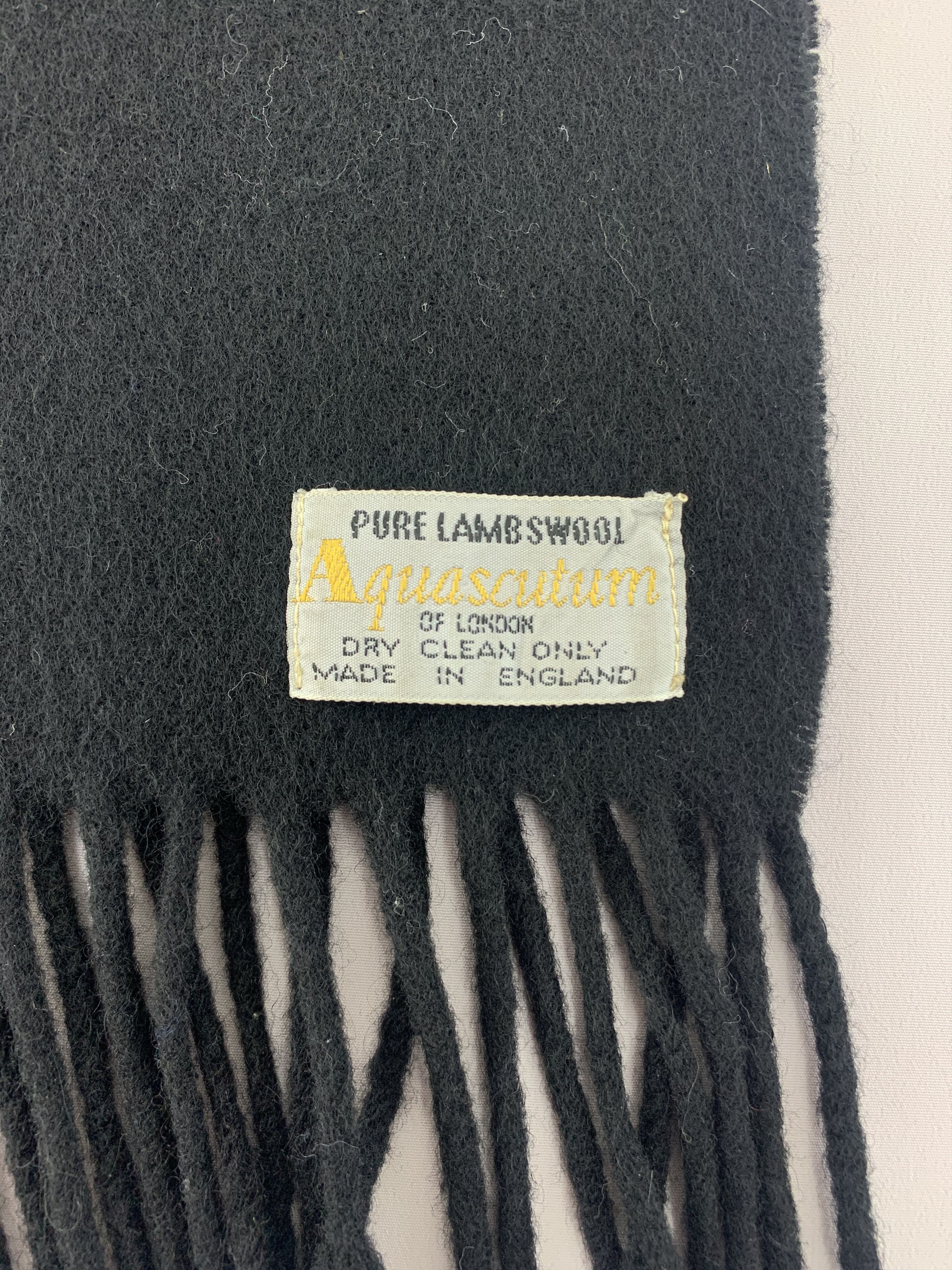 Aquascutum Aquascutum Scarf Wool Muffler Neck Wrap BL5208 Size ONE SIZE - 4 Thumbnail