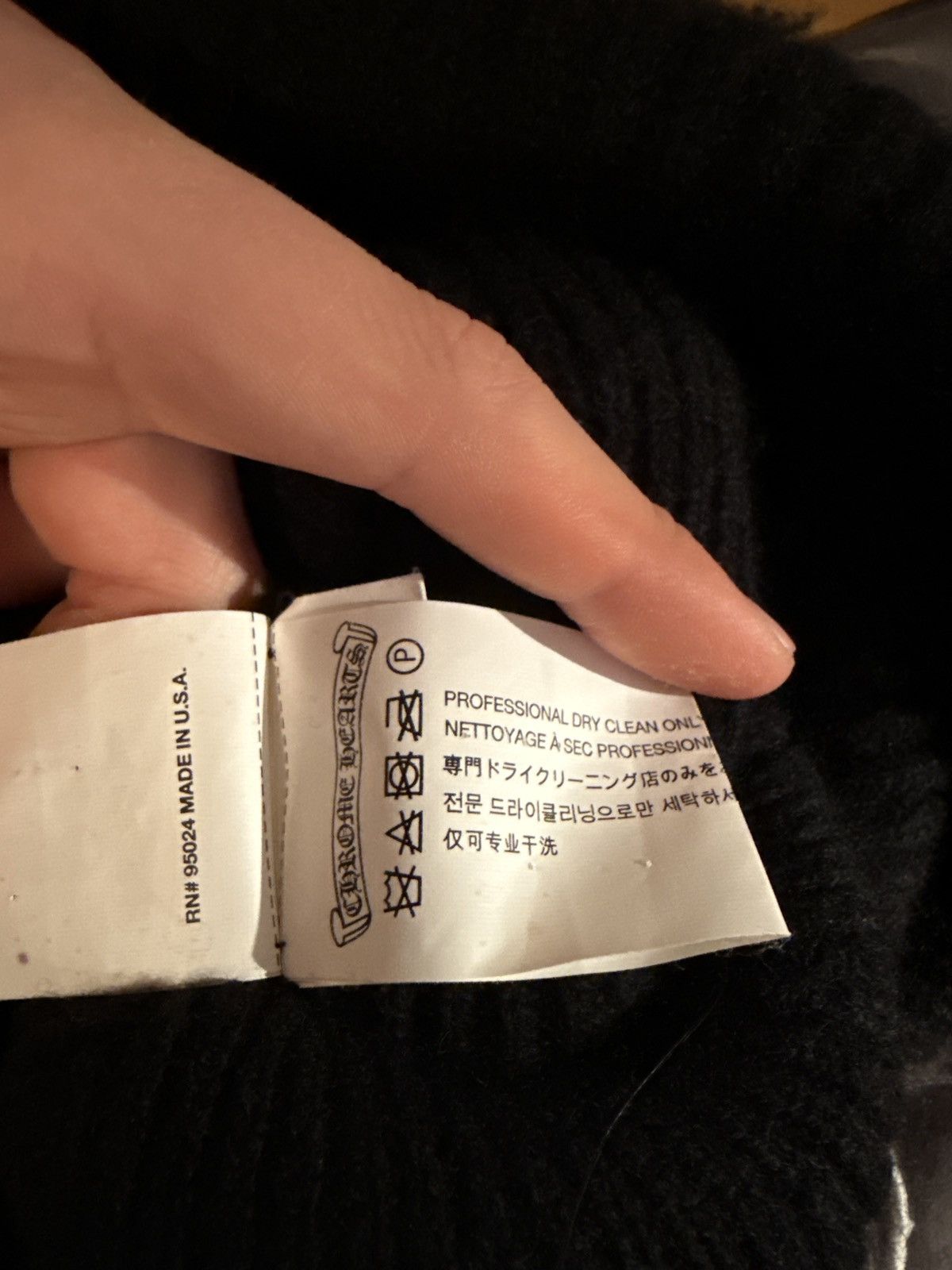Chrome Hearts Chrome Hearts Cashmere Beanie Size ONE SIZE - 9 Thumbnail