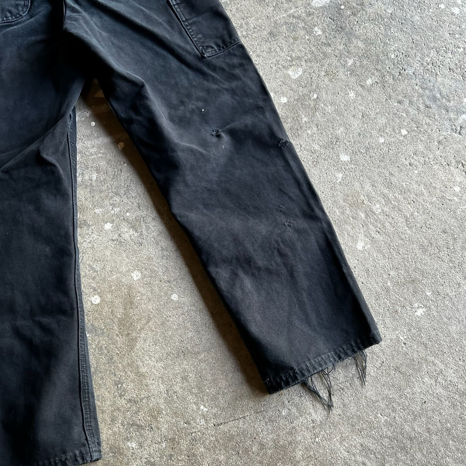 Carhartt × Vintage Carhartt black double knee work wear carpenter pants Size US 28 / EU 44 - 10 Thumbnail