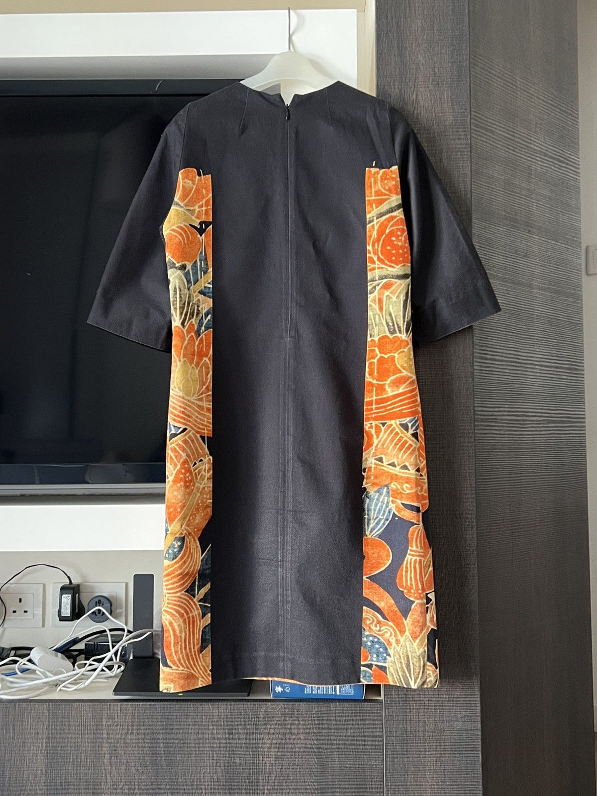 Dries Van Noten DRIES VAN NOTEN Women FW12 Japanese Print Tunic Dress Size S / US 4 / IT 40 - 2 Thumbnail