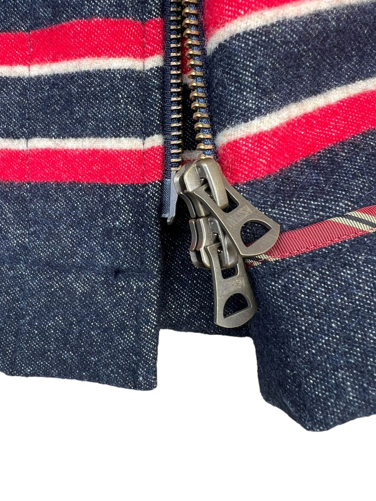 Bajra Education From Young Machines Border Striped Hoodie Jacket Size US M / EU 48-50 / 2 - 10 Thumbnail