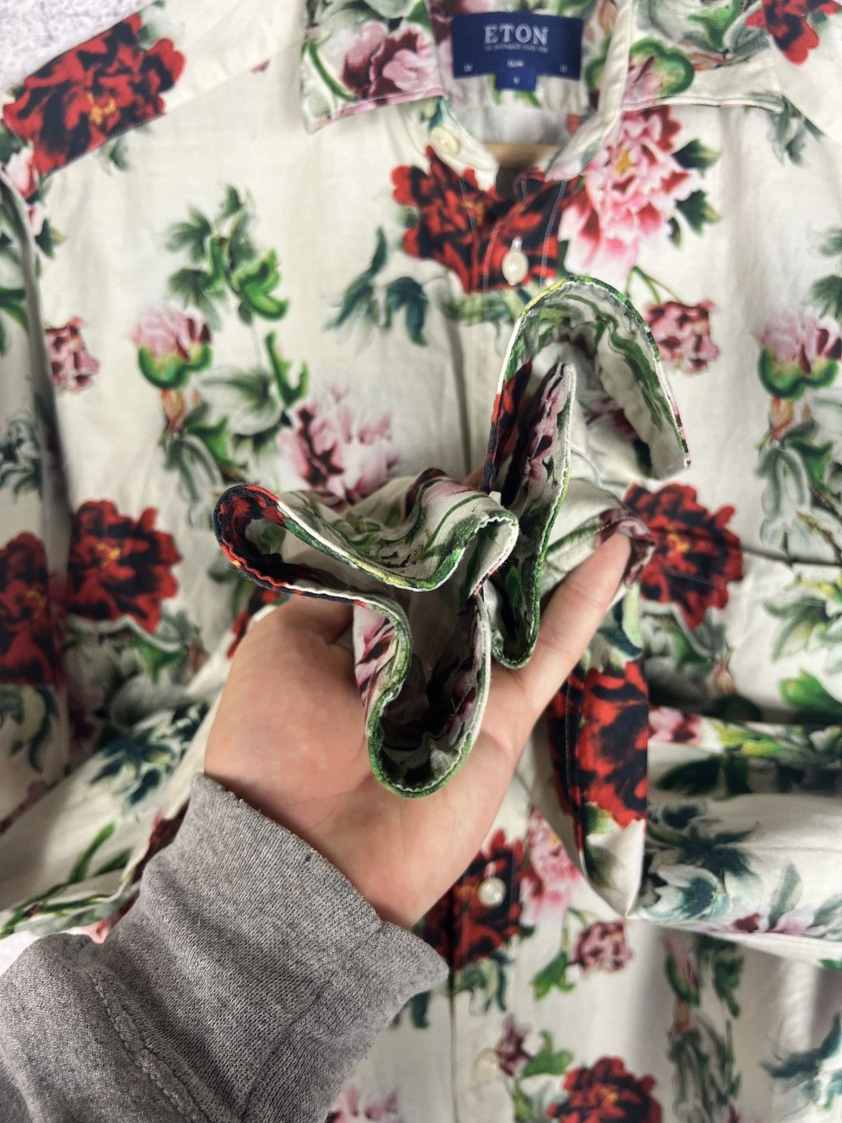 Eton Eton Floral Sumo Shirt Size US S / EU 44-46 / 1 - 7 Thumbnail