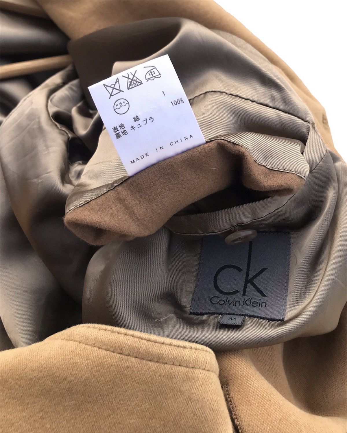 Calvin Klein × Calvin Klein 205W39NYC ‼️OFFER ME‼️ Calvin Klein Cotton Suede Jacket Size US M / EU 48-50 / 2 - 11 Thumbnail