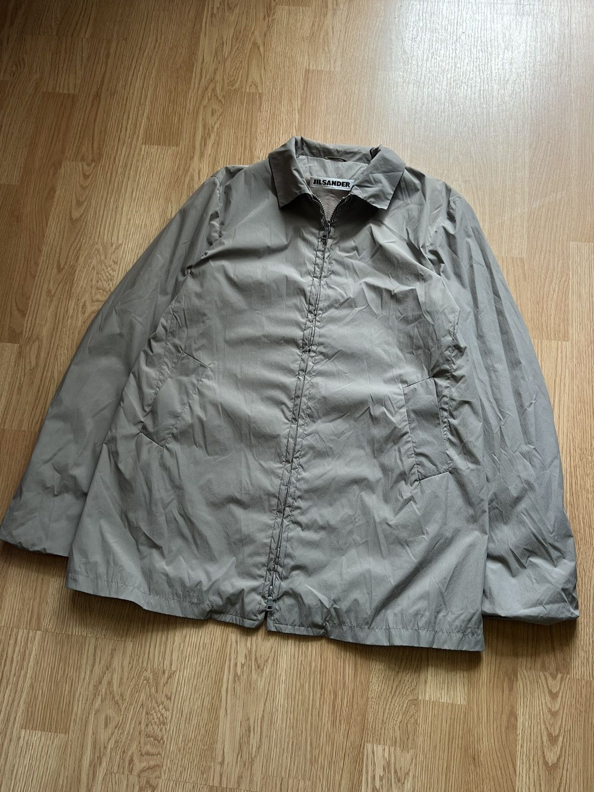 image of Jil Sander Light Grey Jacket Size S, Women's