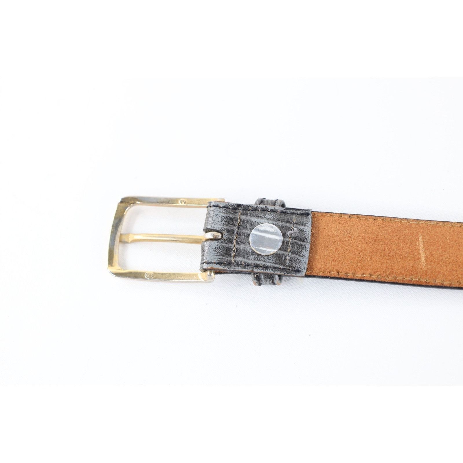 Vintage Vintage 70s 80s Streetwear Craftsmen Leather Waist Belt Size 34 - 9 Thumbnail