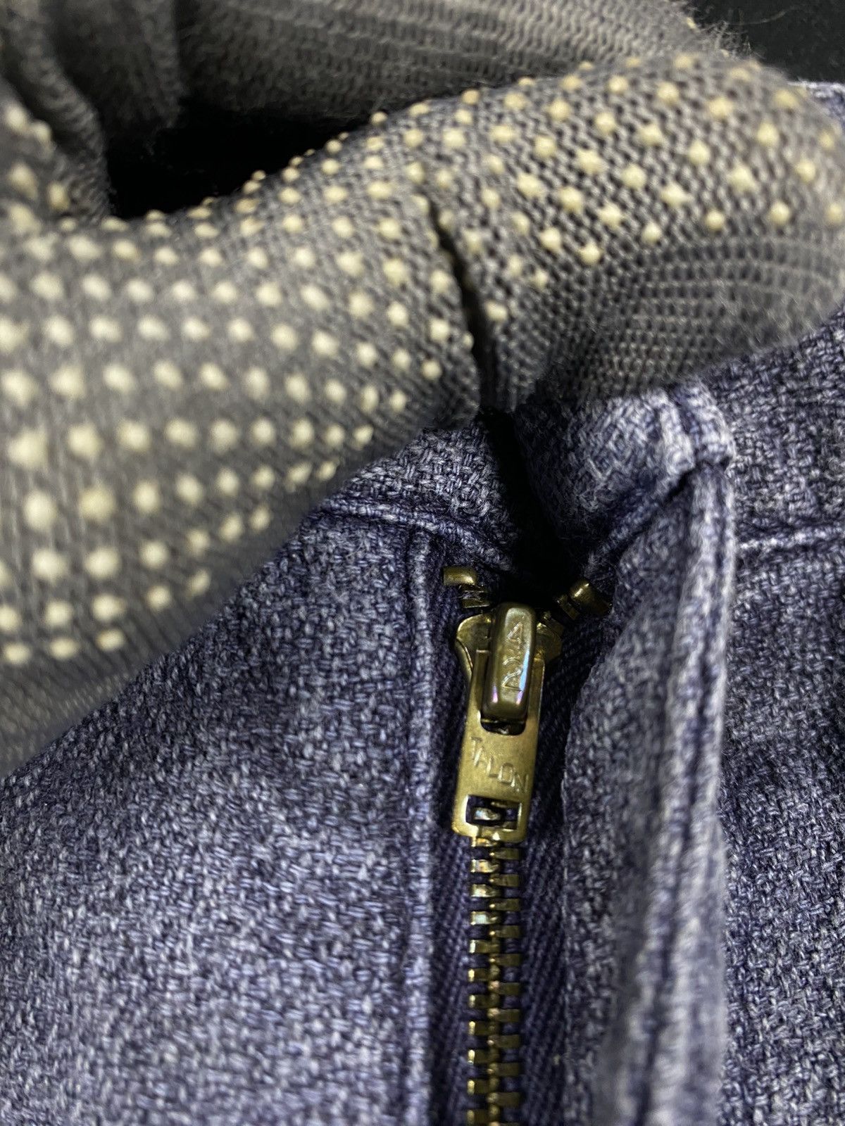 Japanese Brand Vintage Japanese Believer Blue Cotton Shorts Talon Zip Japan Size US 33 - 9 Thumbnail