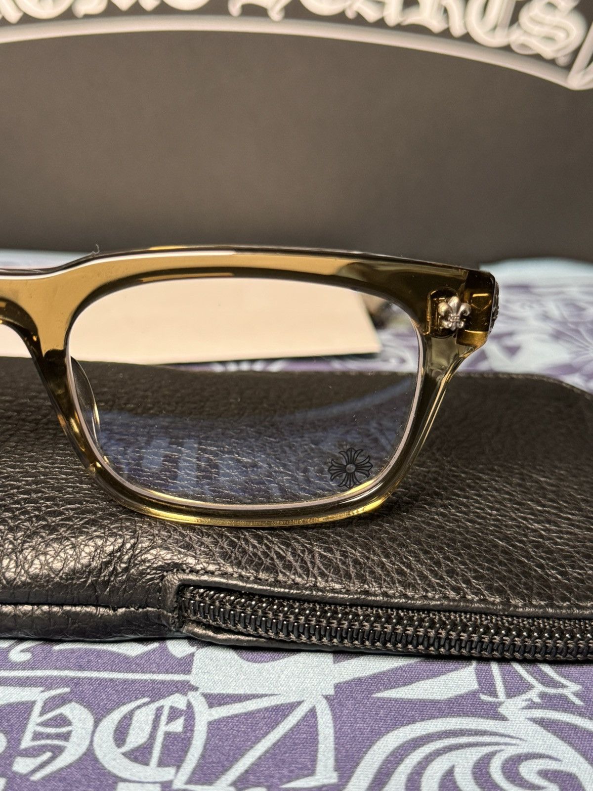 Chrome Hearts Chrome Hearts “Gittin Any?” Glasses Size ONE SIZE - 6 Thumbnail