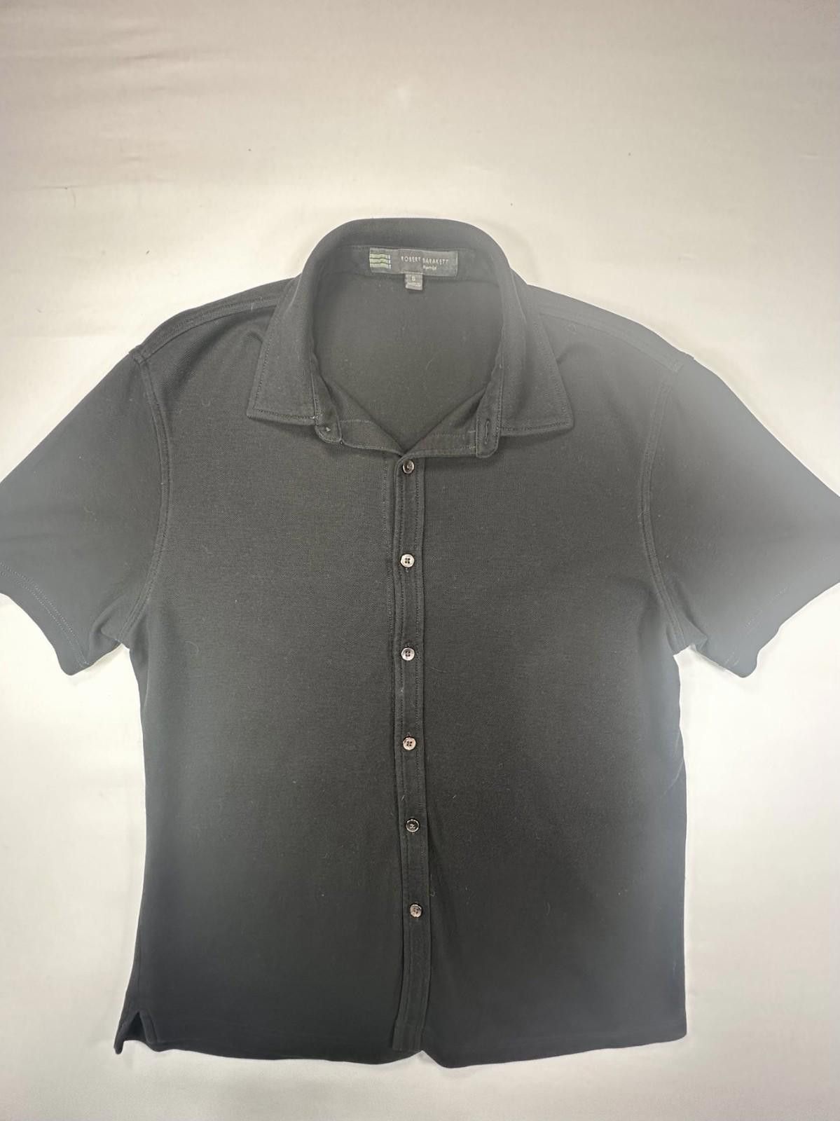 Robert Barakett Robert Barakett 100% Pima Cotton Button Down Black Mens S Size US S / EU 44-46 / 1 - 1 Thumbnail