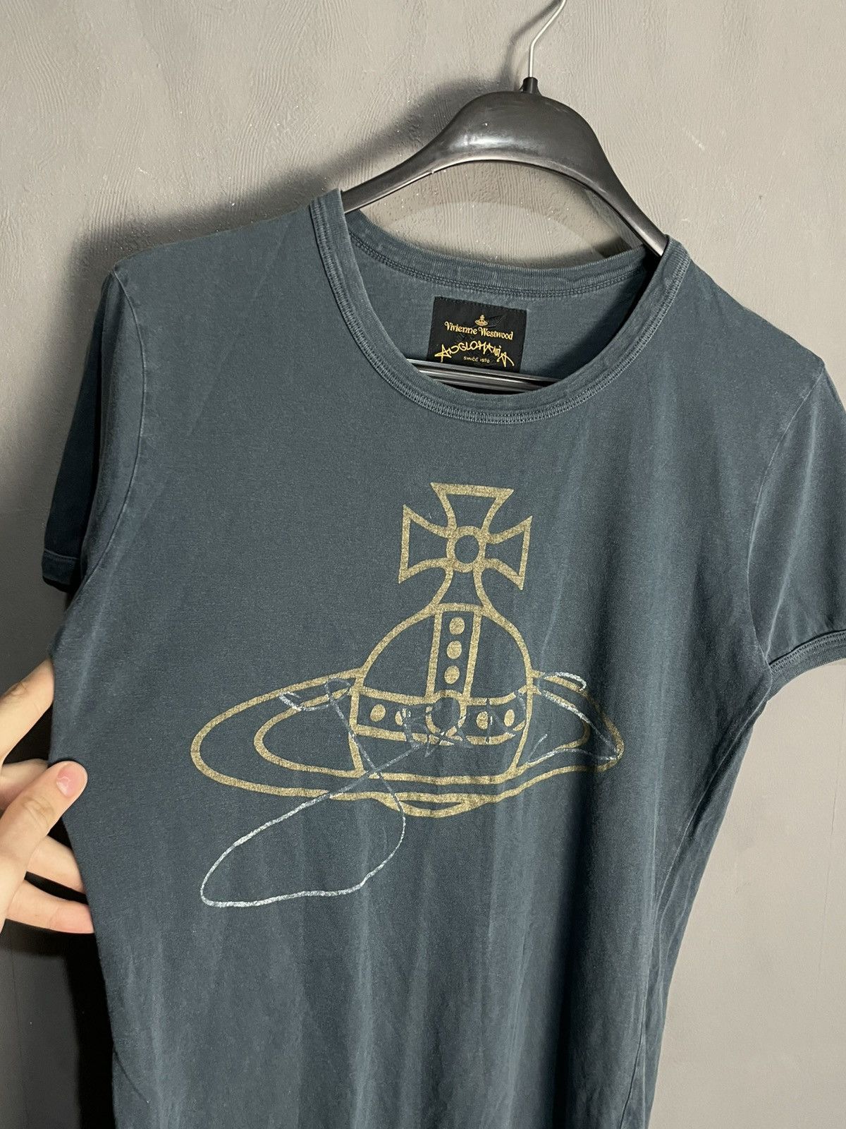Vivienne Westwood Vivienne Westwood T-Shirt Big Logo Rare Retro Hype Y2K Size US S / EU 44-46 / 1 - 2 Thumbnail