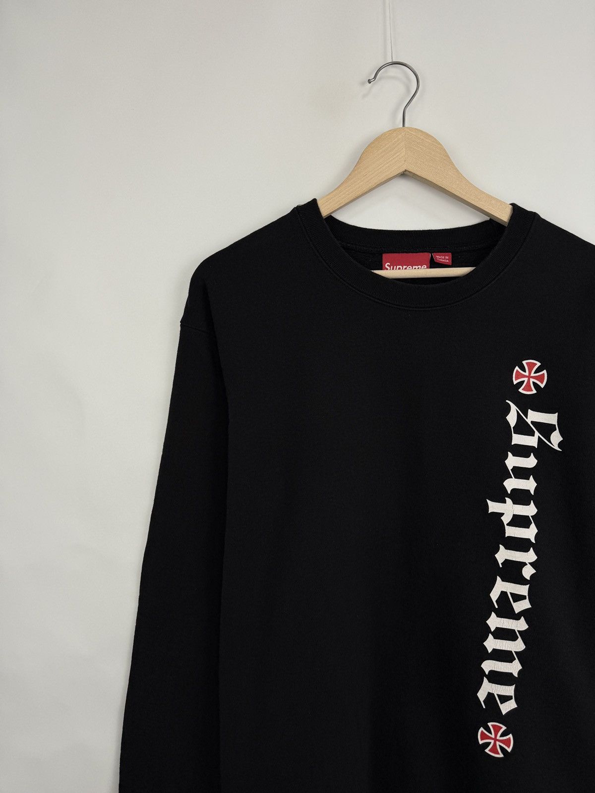 Independent Truck Co. × Supreme 🇺🇸 Supreme Independent Fuck the Rest Sweatshirt Skateboard Size US XL / EU 56 / 4 - 3 Thumbnail