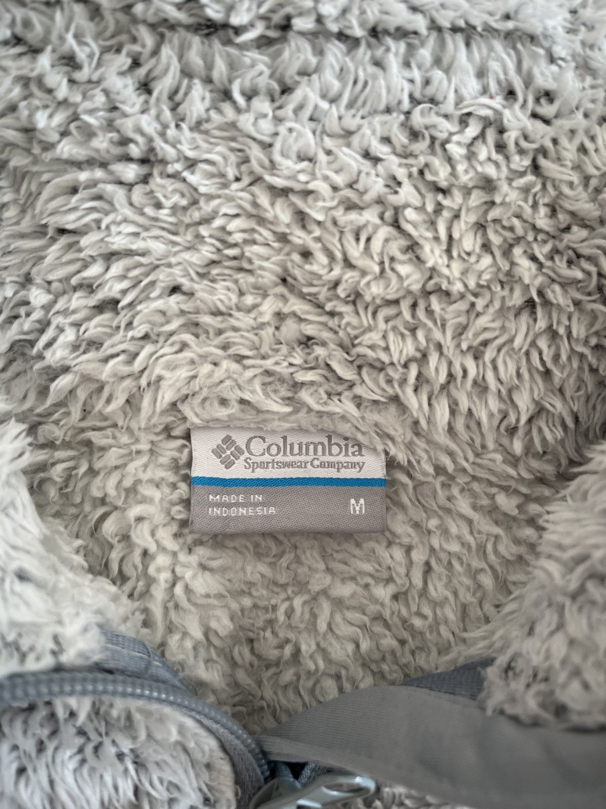 Columbia × Vintage Vintage Columbia Fleece Sherpa Jacket Gray Size US M / EU 48-50 / 2 - 3 Thumbnail