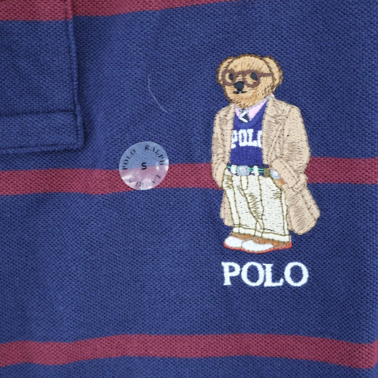 Polo Ralph Lauren Polo Ralph Lauren Classic Fit Bear Mesh Polo Shirt Men Small Size US S / EU 44-46 / 1 - 4 Thumbnail