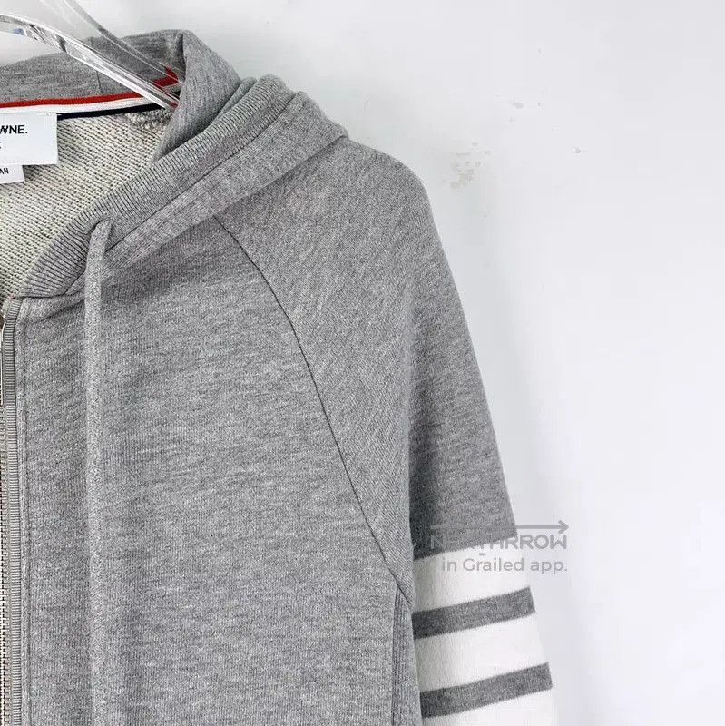 Thom Browne Thom Browne Gray Cotton Women's Jacket . Size XS / US 0-2 / IT 36-38 - 3 Thumbnail