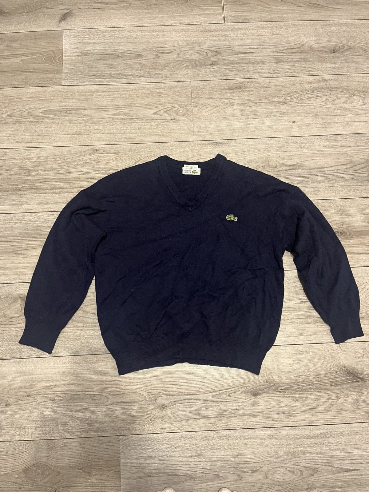 Lacoste × Vintage Vintage Sweater Lacoste Size M / US 6-8 / IT 42-44 - 1 Thumbnail