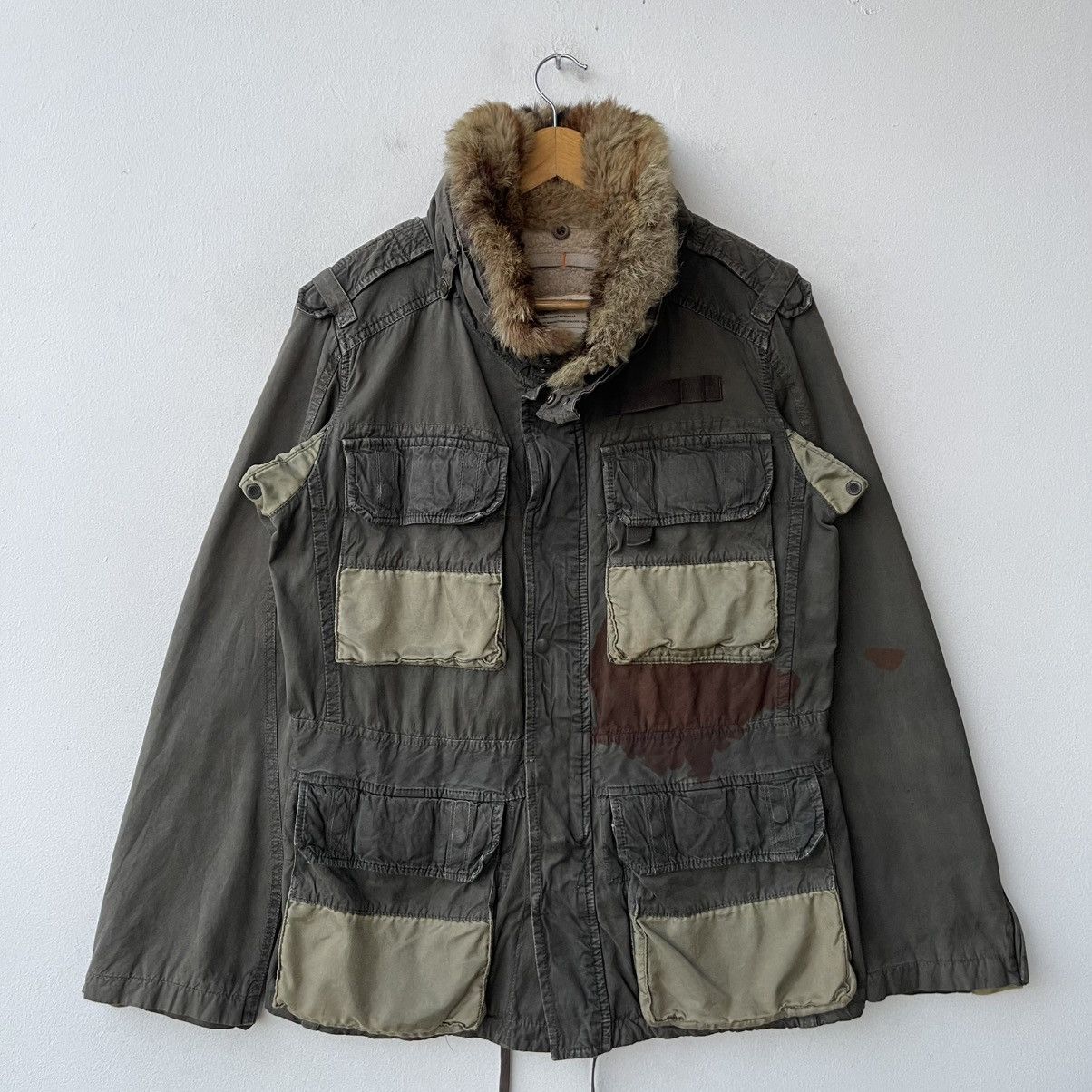 Attachment Vintage Surplus+Plus Reconstructed Military Field Jacket Size US M / EU 48-50 / 2 - 2 Thumbnail