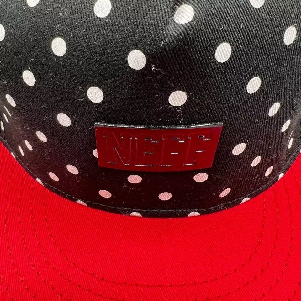 NEFF Crowns For Kings Hat Men Black Polka Dot Neff Snap Back Cap Size ONE SIZE - 6 Thumbnail