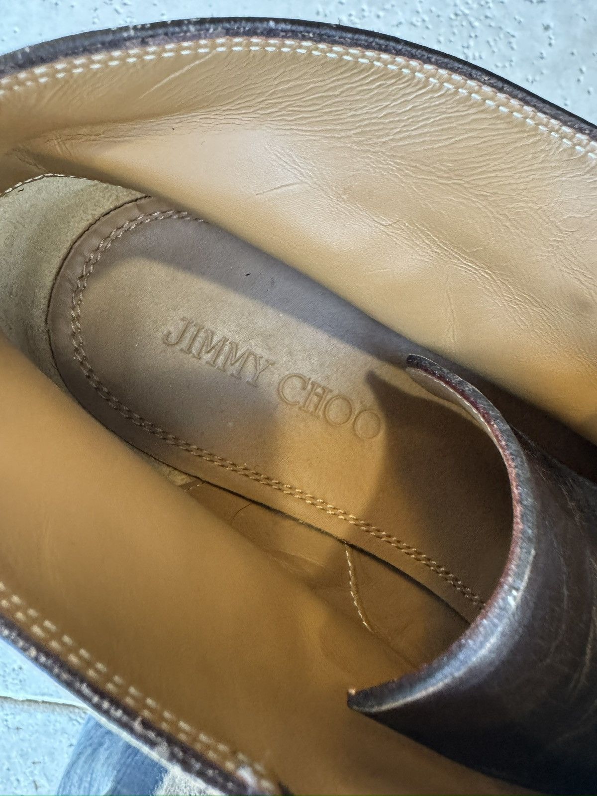 Jimmy Choo Jimmy Choo Double Monk Strap Leather Boots Size US 11 / EU 44 - 10 Thumbnail