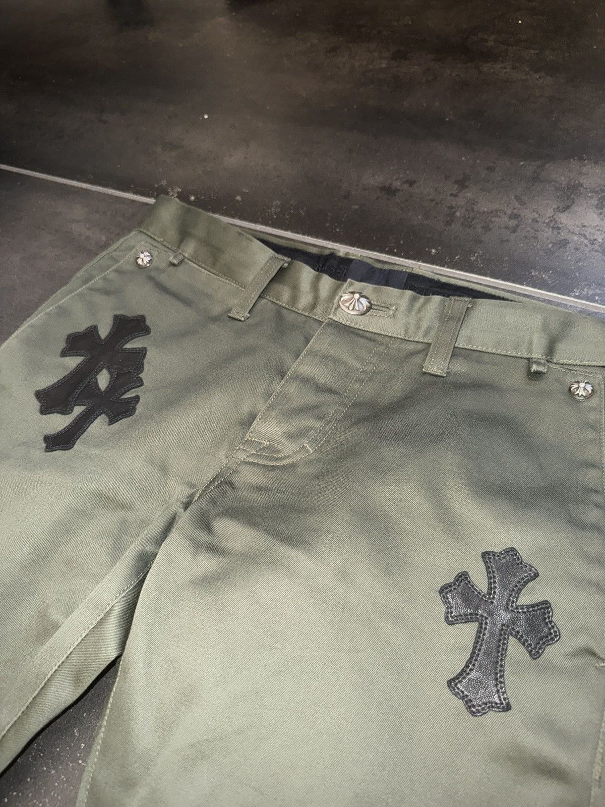 Chrome Hearts Chrome Hearts Patched Chino Pants Size US 29 - 4 Thumbnail
