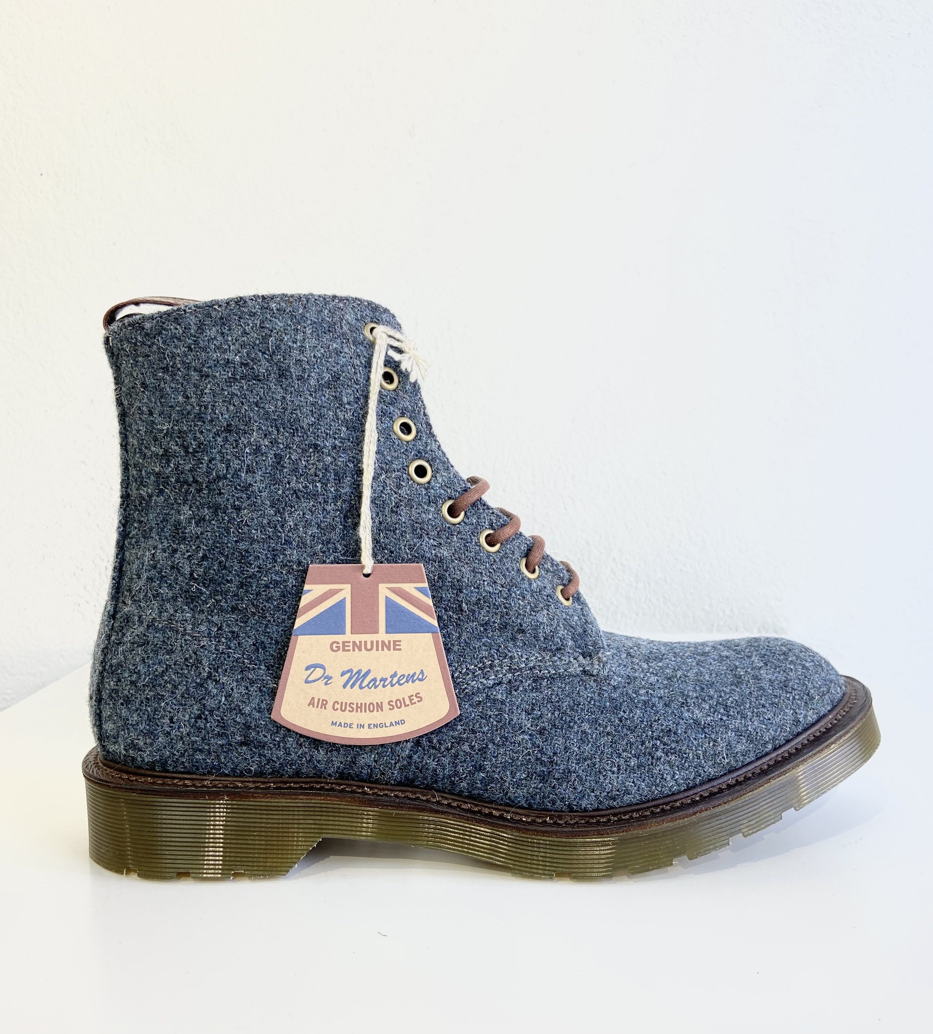 Dr. Martens Dr. Martens- 1460 Pascal (8 eye) cloth boots Size US 12 / EU 45 - 6 Thumbnail