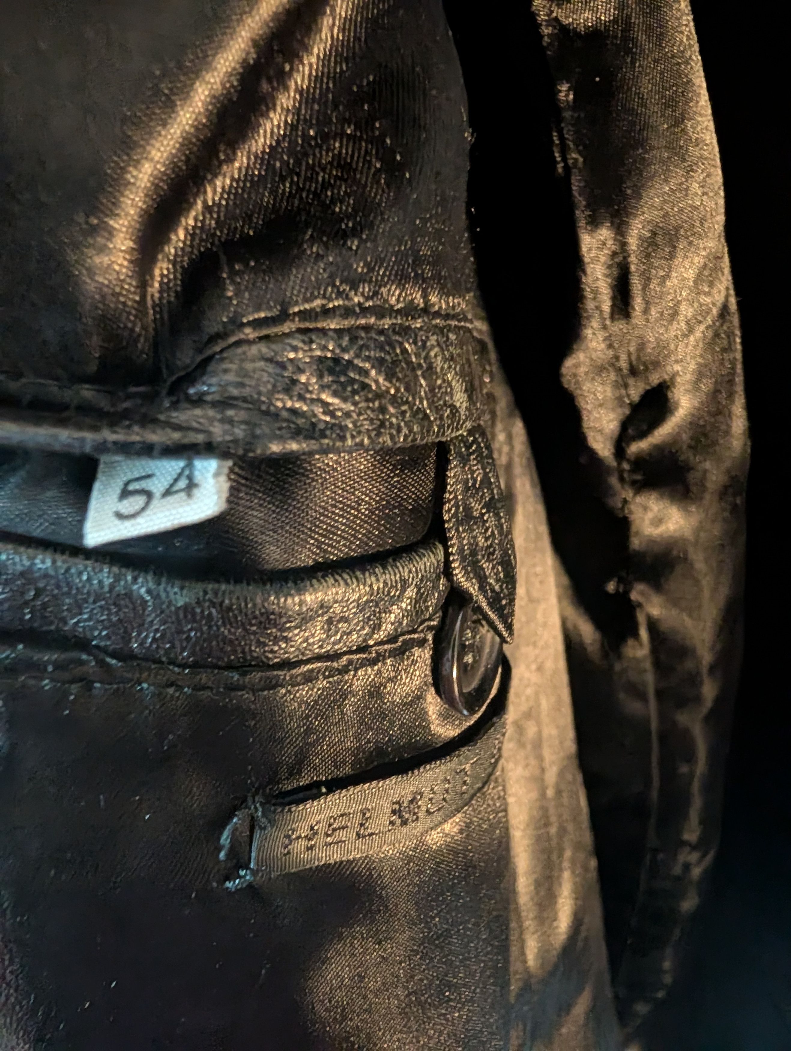Helmut Lang Vintage Archive Leather Coat Jacket Blouson