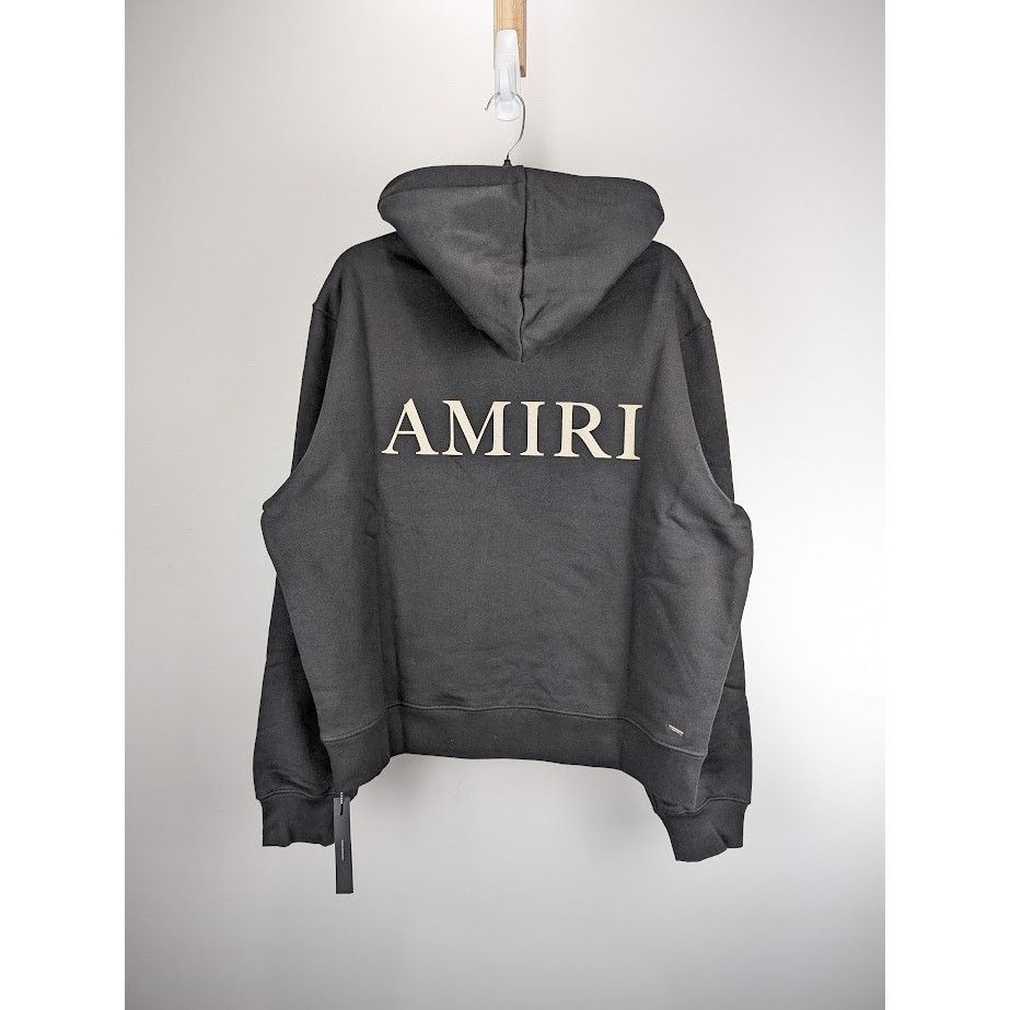 Amiri o1rshd1 Puff Logo Hoodie in Black Size US XL / EU 56 / 4 - 11 Thumbnail