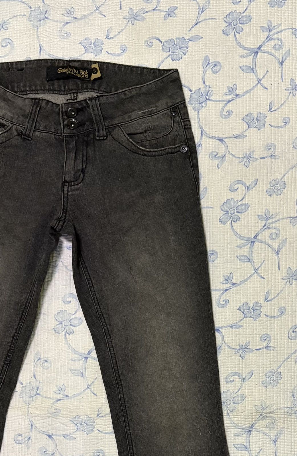 Vintage Celebrity Pink Jeans Streetwear Flared Denim Size US 28 / EU 44 - 8 Thumbnail