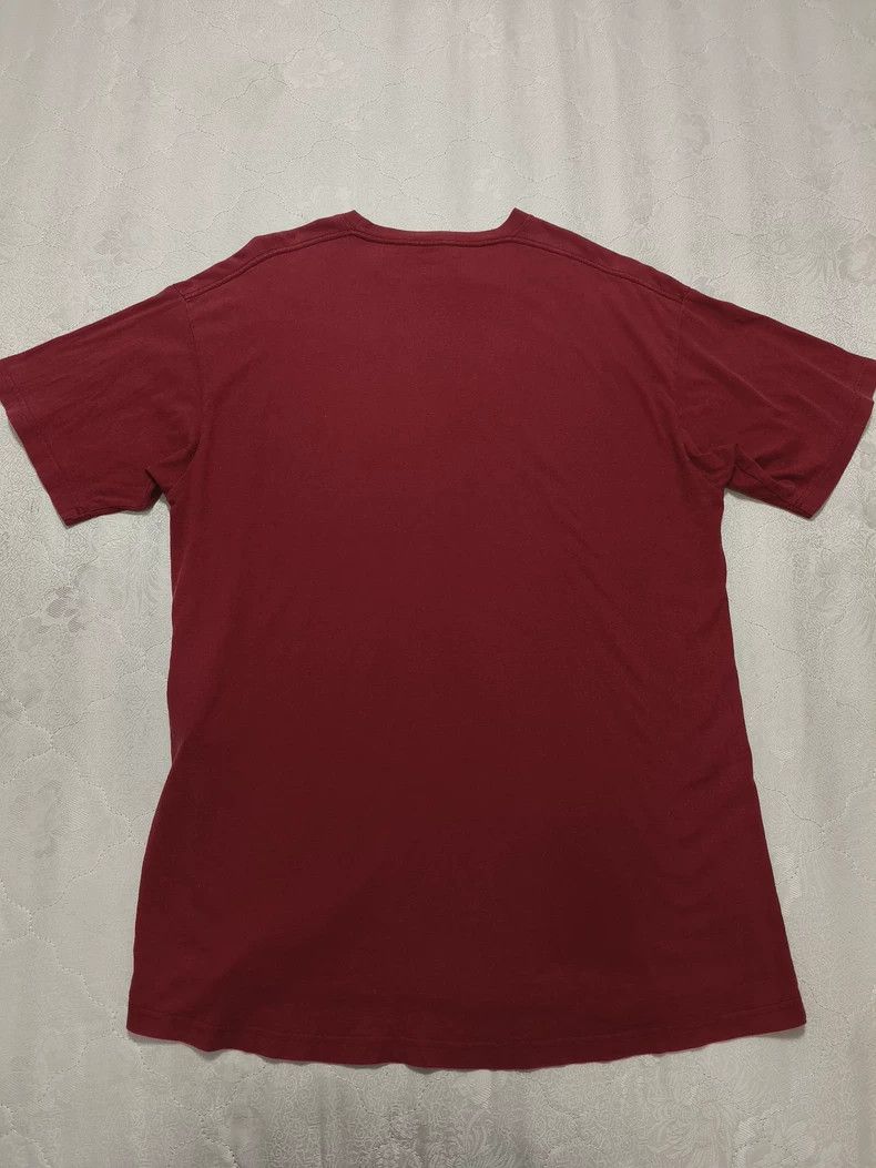 Balenciaga Balenciaga Small letter logo Burgundy short-sleeved T-shirt Size US XS / EU 42 / 0 - 2 Thumbnail