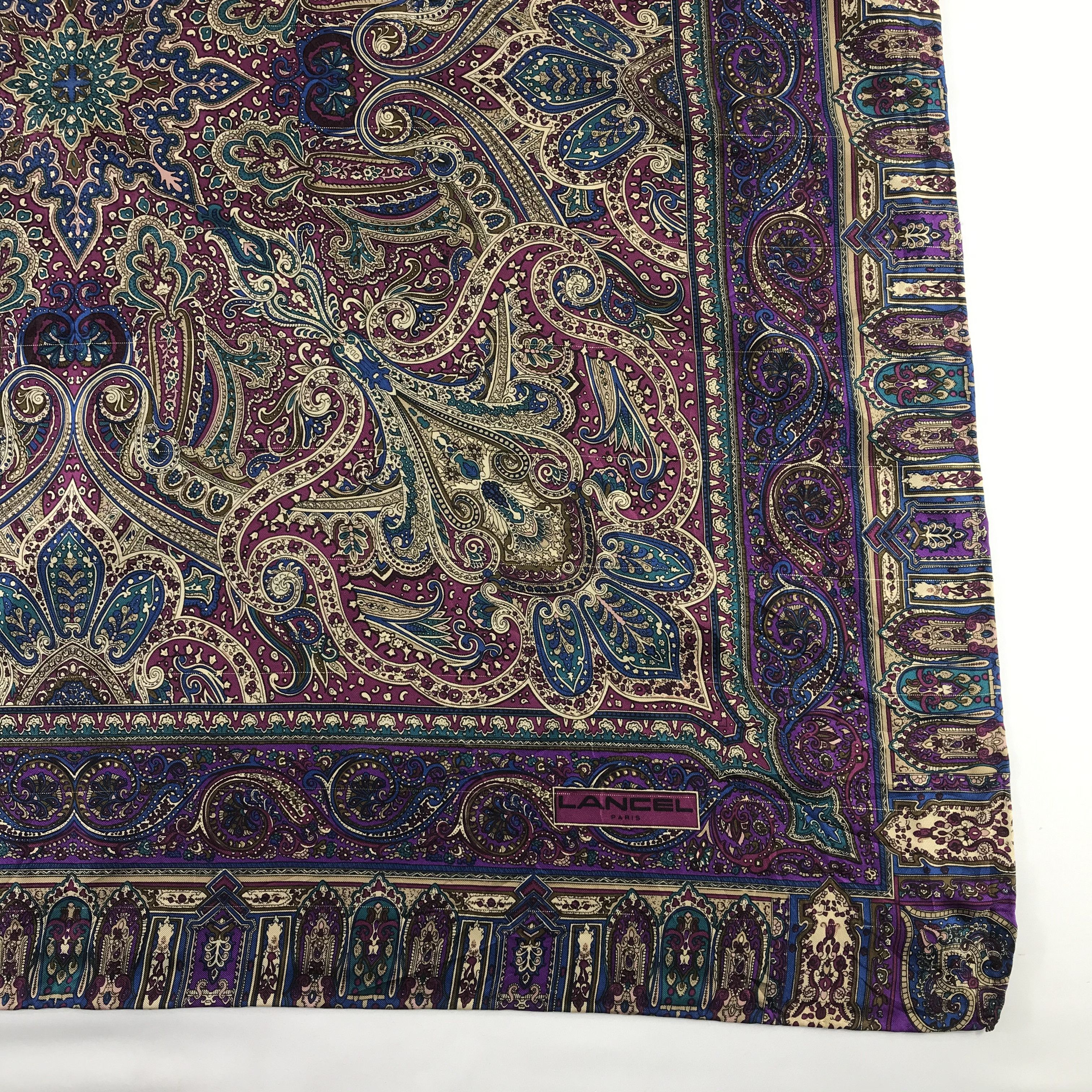 Lancel vintage lancel silk scarf Size ONE SIZE - 4 Thumbnail