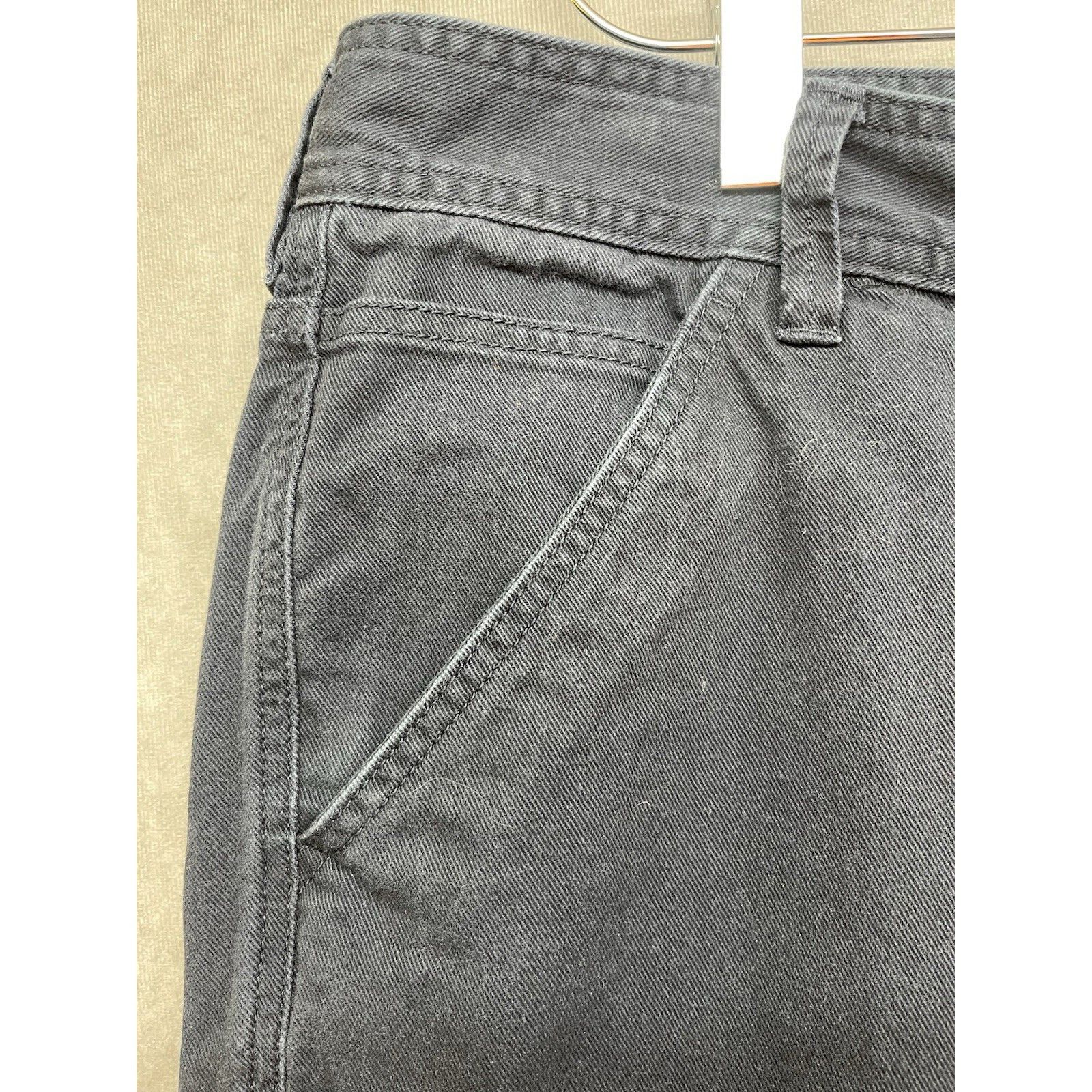 Other Everlane Black Wash Carpenter Straight Leg Fit Pants 36x32 Size US 36 / EU 52 - 4 Thumbnail