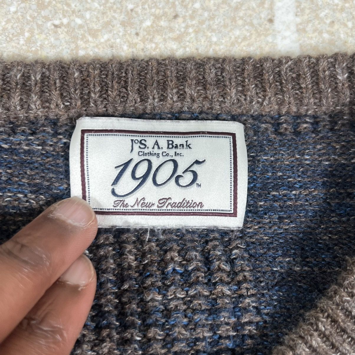 Jos. A. Bank Vintage Jos A Bank Full Zip Sweater Cardigan Size Large Size US L / EU 52-54 / 3 - 4 Thumbnail