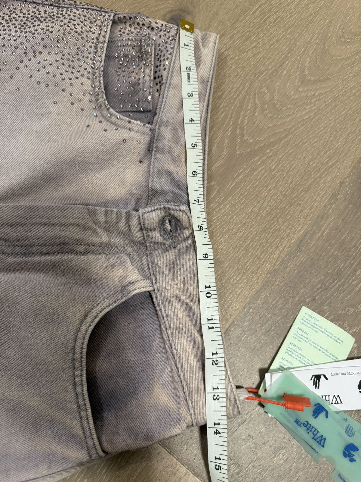 Off-White Off white Bling Bling Jeans Size US 26 / EU 42 - 9 Thumbnail