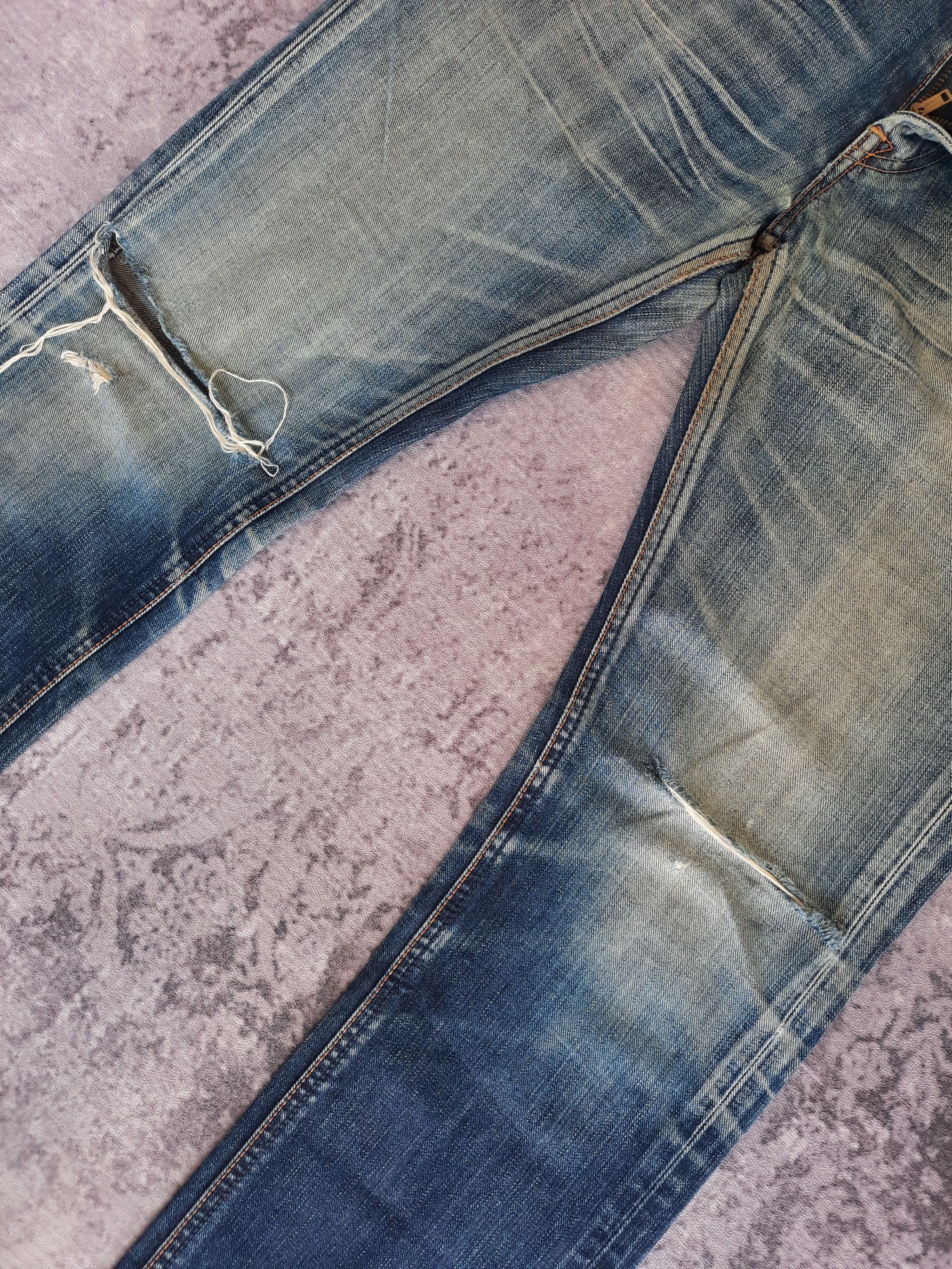 Beams Japan ⛓️ Lee riders x beams rock style stonewash denim jeans Size US 32 / EU 48 - 5 Thumbnail