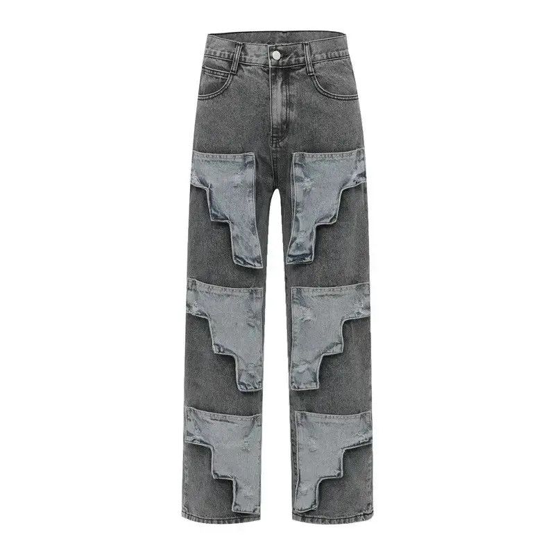 Japanese Brand Retro loose ripped high street jeans Size US 30 / EU 46 - 1 Thumbnail