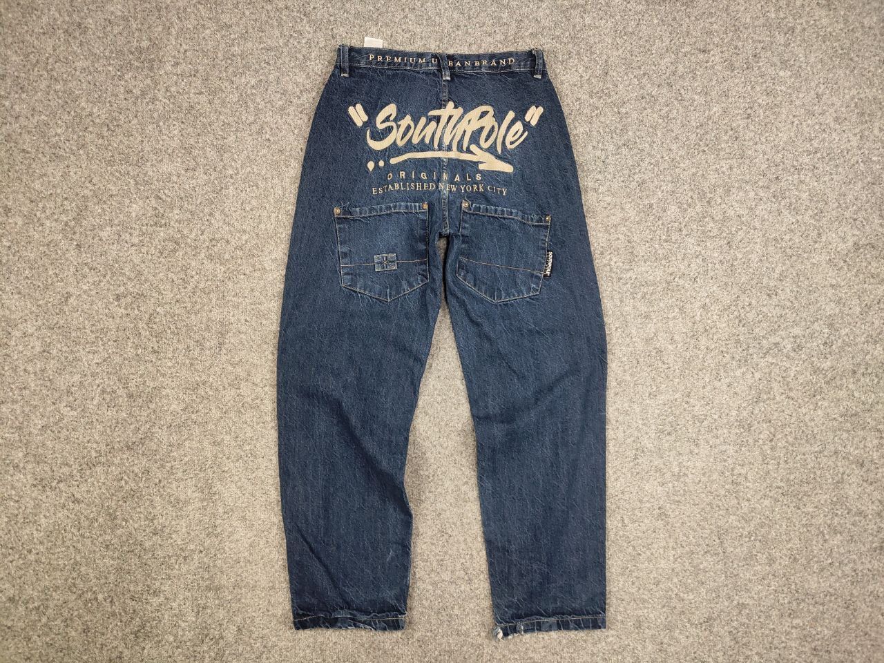 Southpole Vintage 90's SouthPole Denim Jeans embroidered baggy y2k Size US 30 / EU 46 - 5 Thumbnail