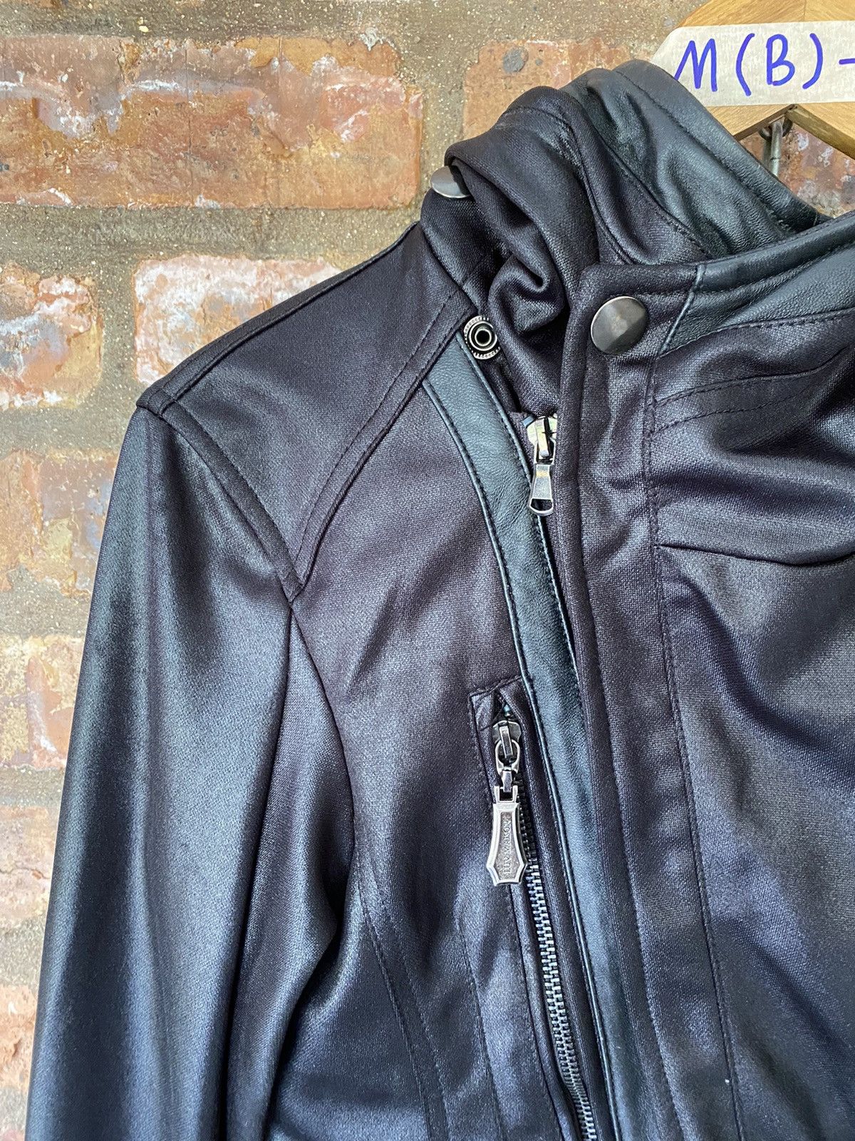 JACKROSE 2000s Jackrose Luv Maison Leather trim BONO Wax jacket Size US S / EU 44-46 / 1 - 10 Thumbnail