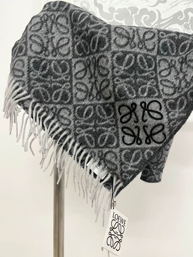Loewe LOEWE Blow-up woolen scarf Size ONE SIZE - 2 Thumbnail