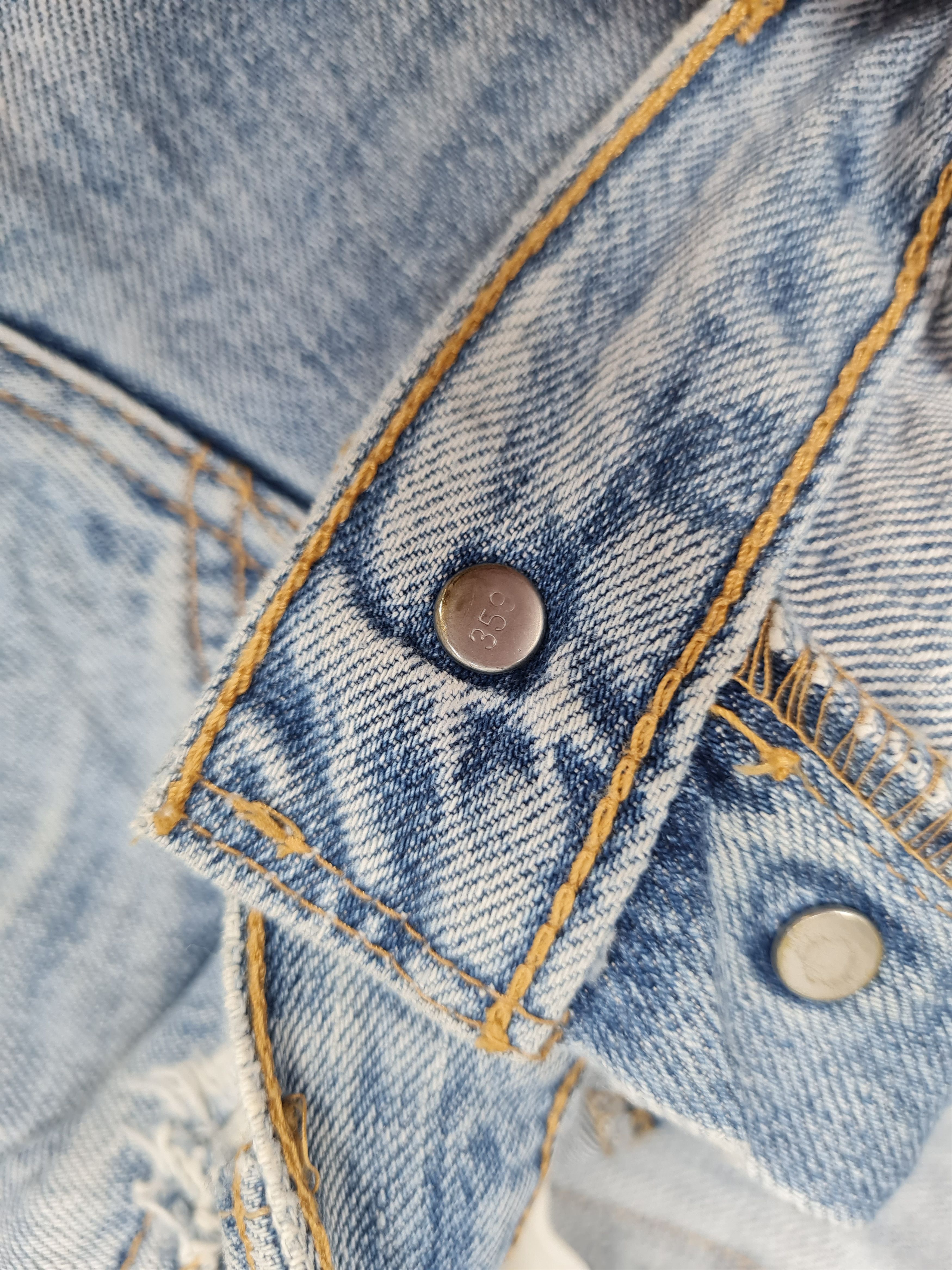 Levi's Vintage Clothing Vtg LEVIS 501 Distressed Faded Ripped Jeans L0381 Size 34X32 Size US 34 / EU 50 - 13 Thumbnail
