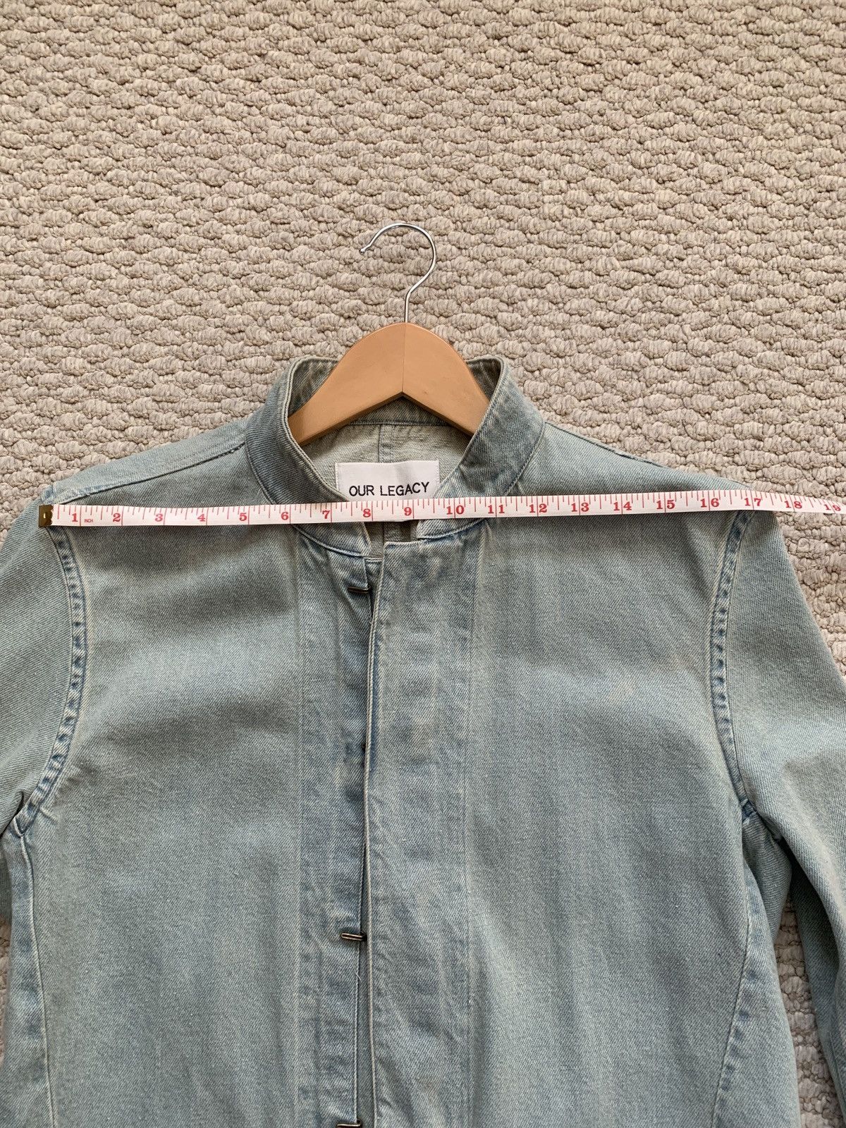 Our Legacy Our Legacy Octopus Print Denim Jacket Size US S / EU 44-46 / 1 - 3 Thumbnail