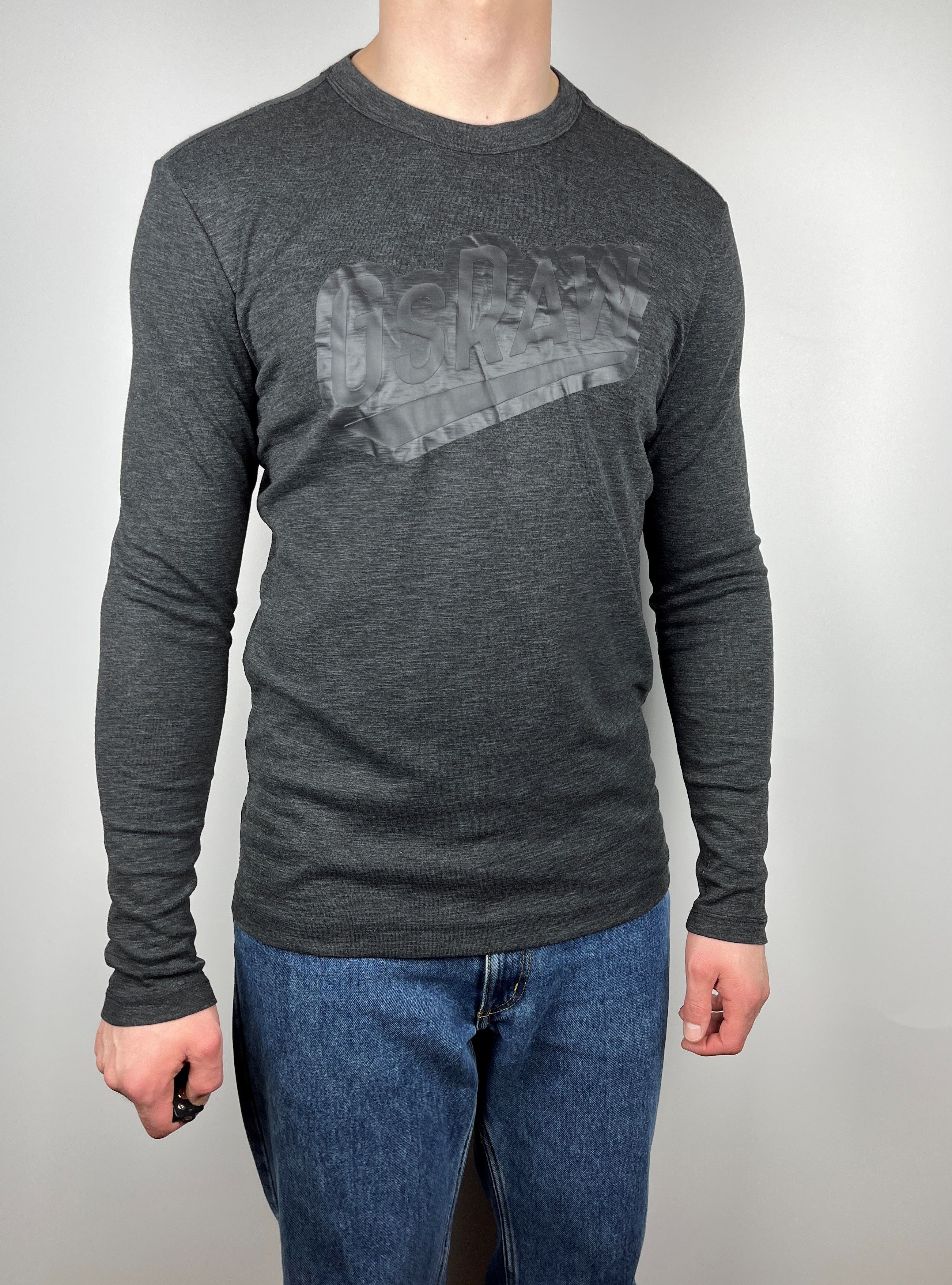 G-Star G-star RAW Salvos R T L/S Men's T-shirt Size US XL / EU 56 / 4 - 1 Thumbnail