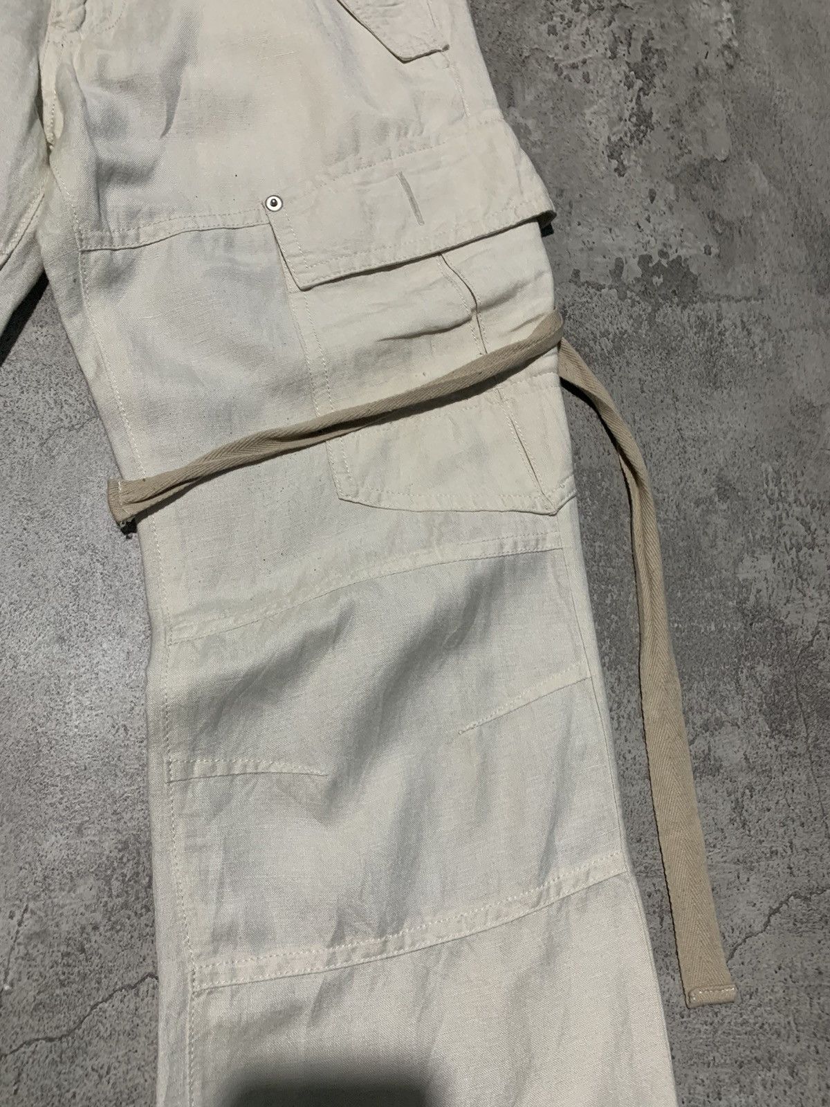 Tornado Mart Tornado Mart Japan bondage flared cargo pants Size US 29 - 5 Thumbnail