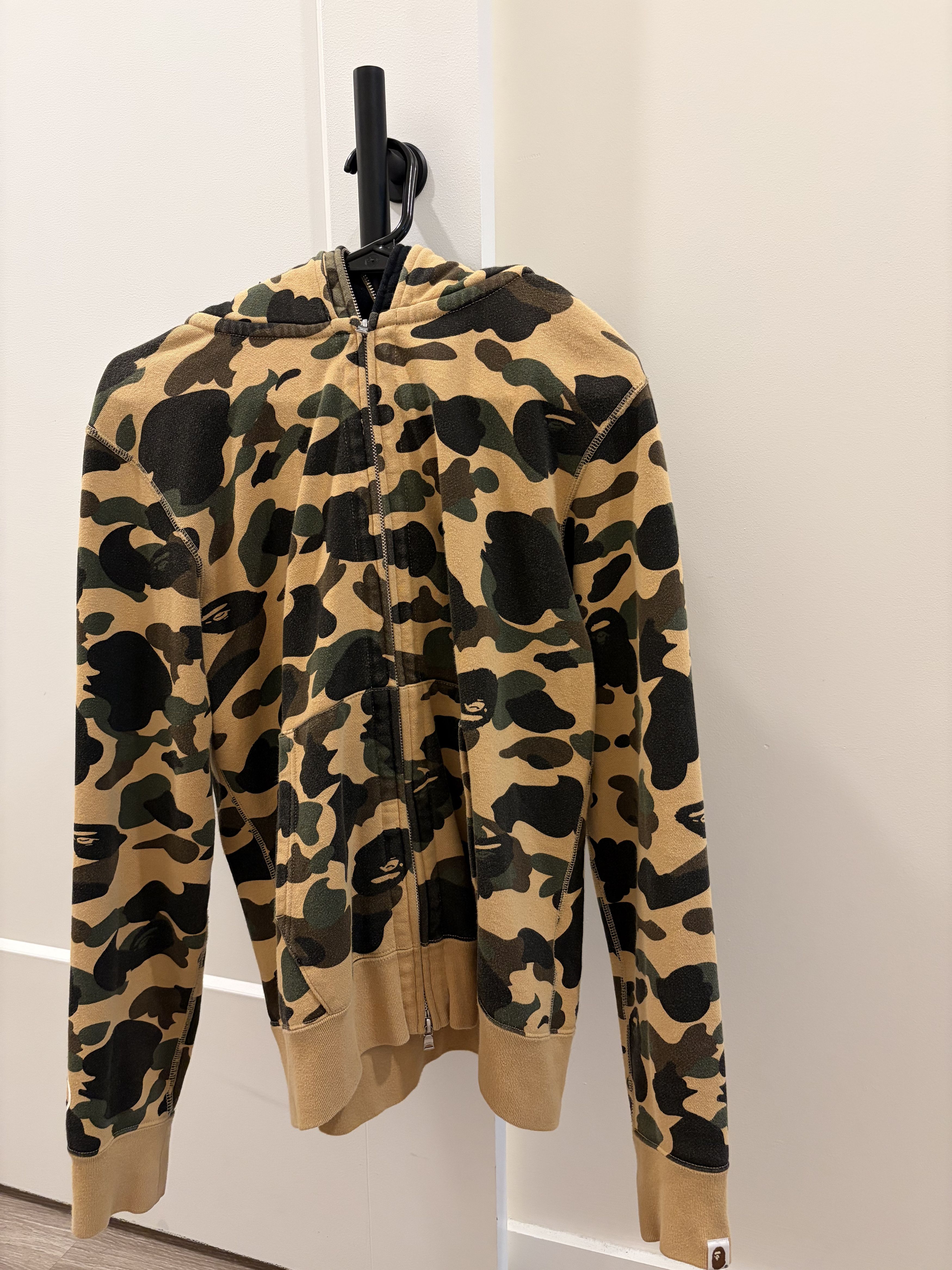 Bape BAPE 1st Camo Shark Wide Full Zip Double Hoodie Size US M / EU 48-50 / 2 - 1 Thumbnail