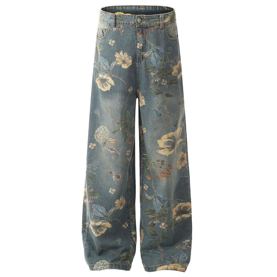 Other Flower Printed Baggy Loose Size US 26 / EU 42 - 1 Thumbnail