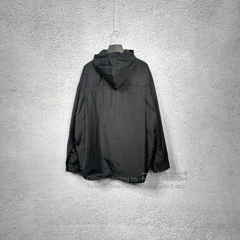 Balenciaga Balenciaga Collar Lapel Oversized Logo Solid Color Fleece Size US M / EU 48-50 / 2 - 3 Thumbnail