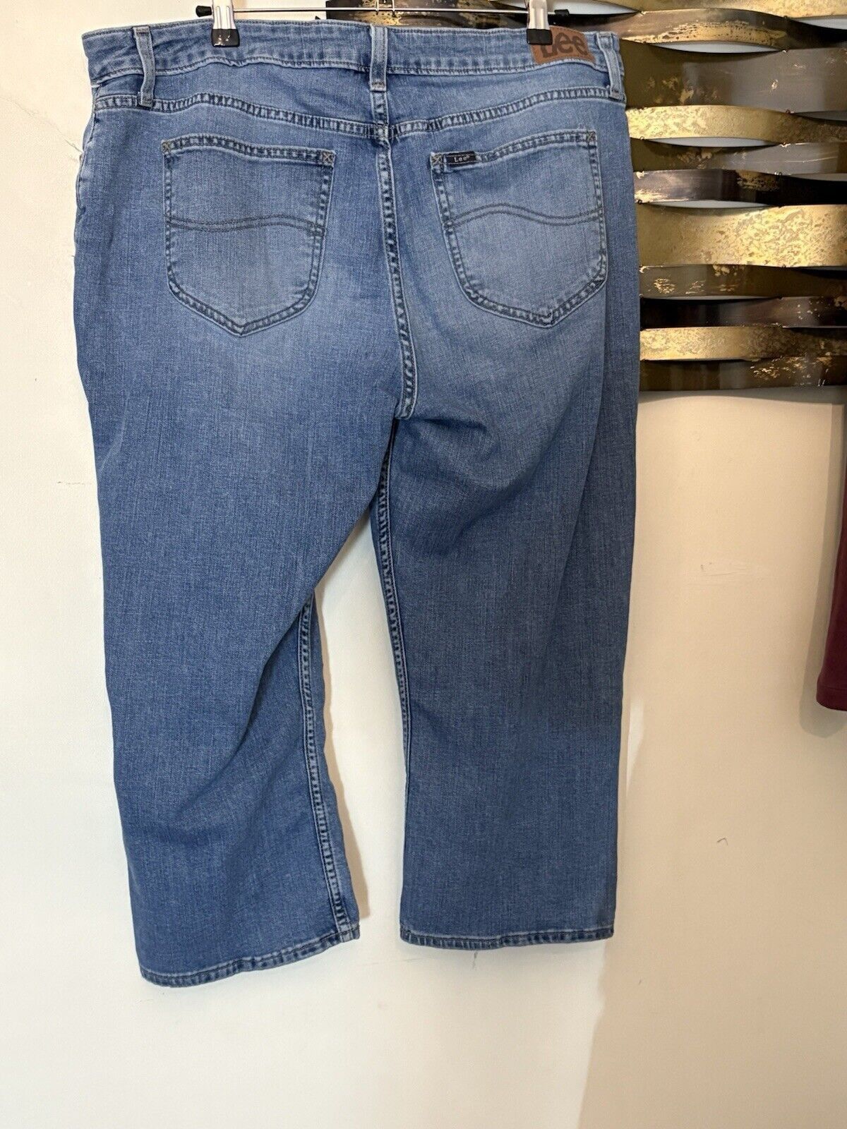 Lee Lee Regular Midrise Jeans Size 20 Vintage 80s Tags Size 42" / US 20 - 2 Thumbnail