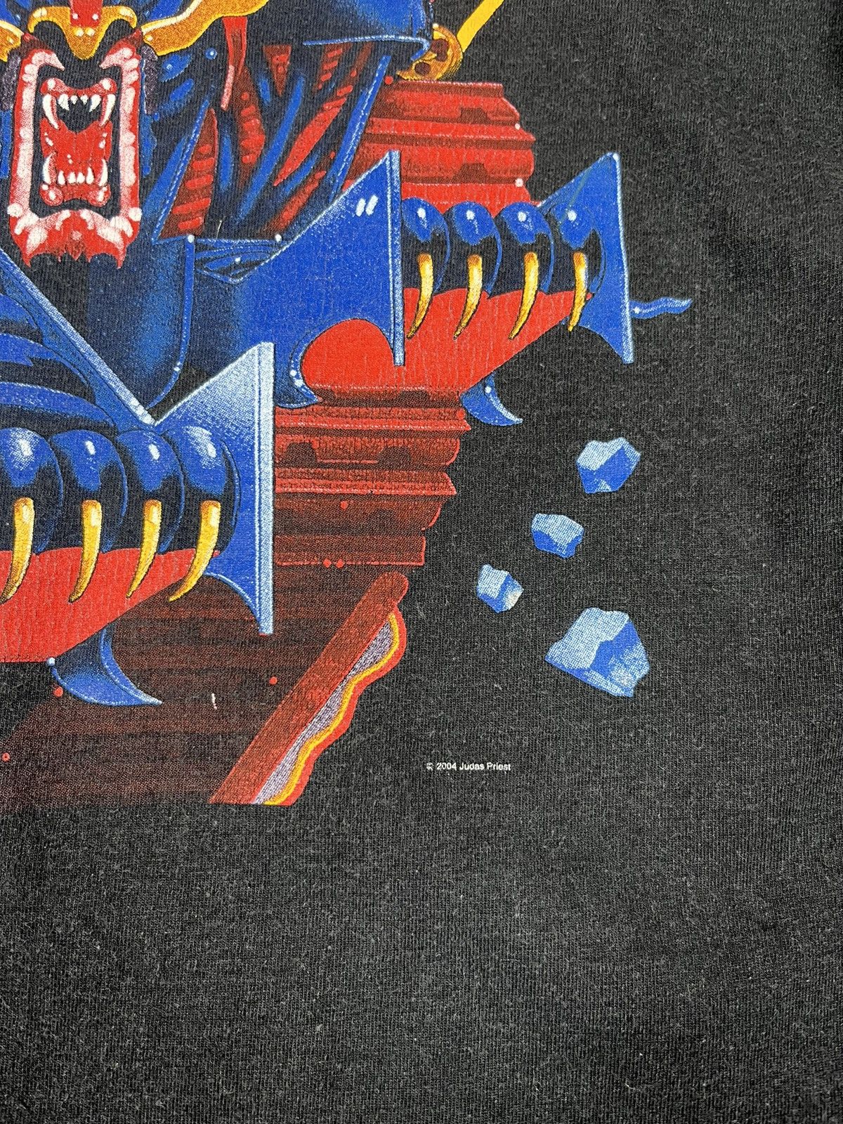 Band Tees Judas Priest 2004 Band Tee Vintage Black T Shirt Size US XL / EU 56 / 4 - 7 Thumbnail