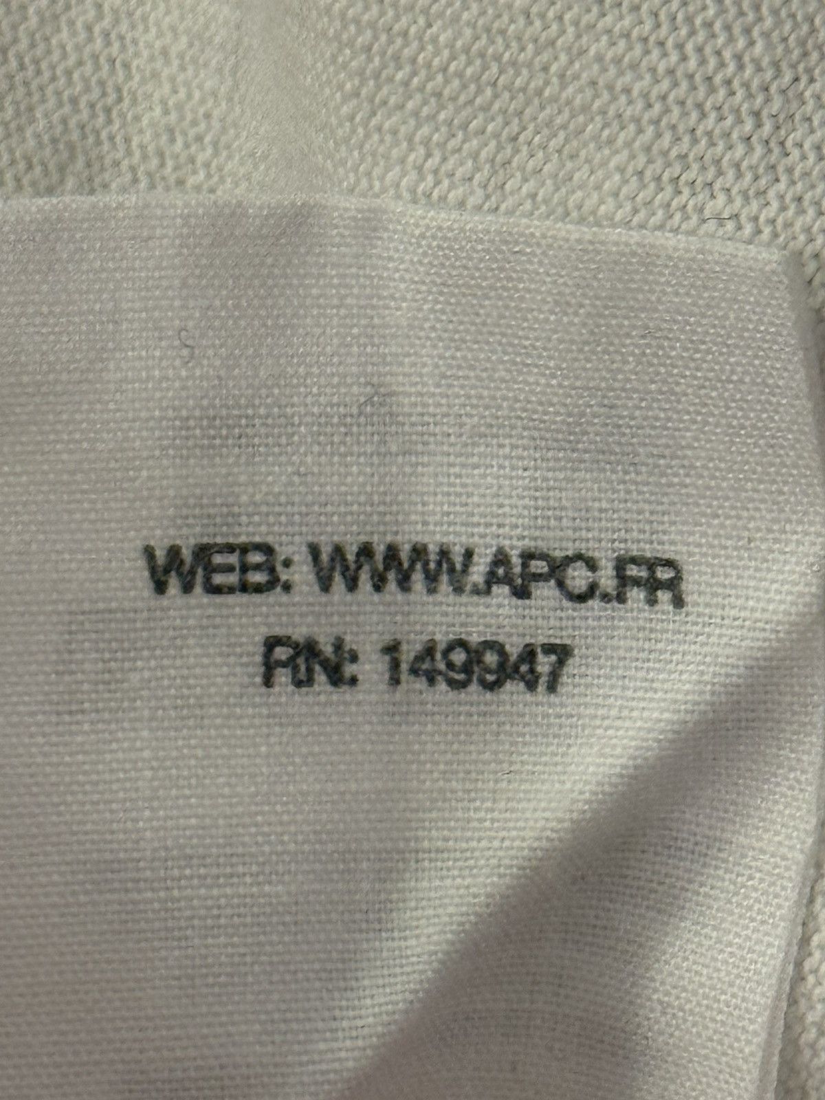 A.P.C. A.P.C Rue Madame Paris Logo T-Shirt Size US M / EU 48-50 / 2 - 7 Thumbnail