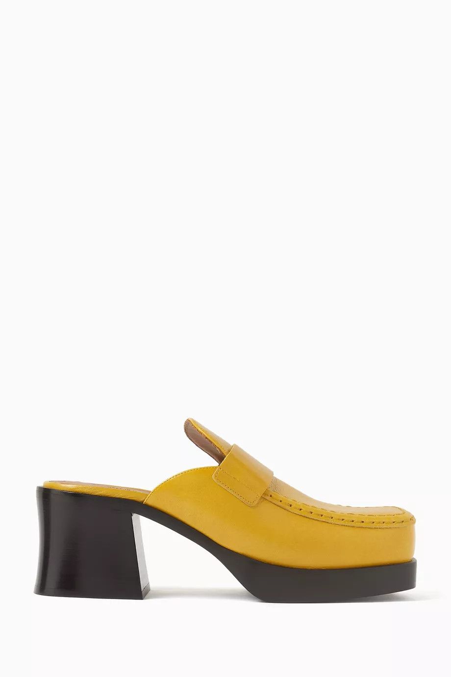 Marni o1y1025 Mules in Marigold Size US 5 / IT 35 - 1 Thumbnail