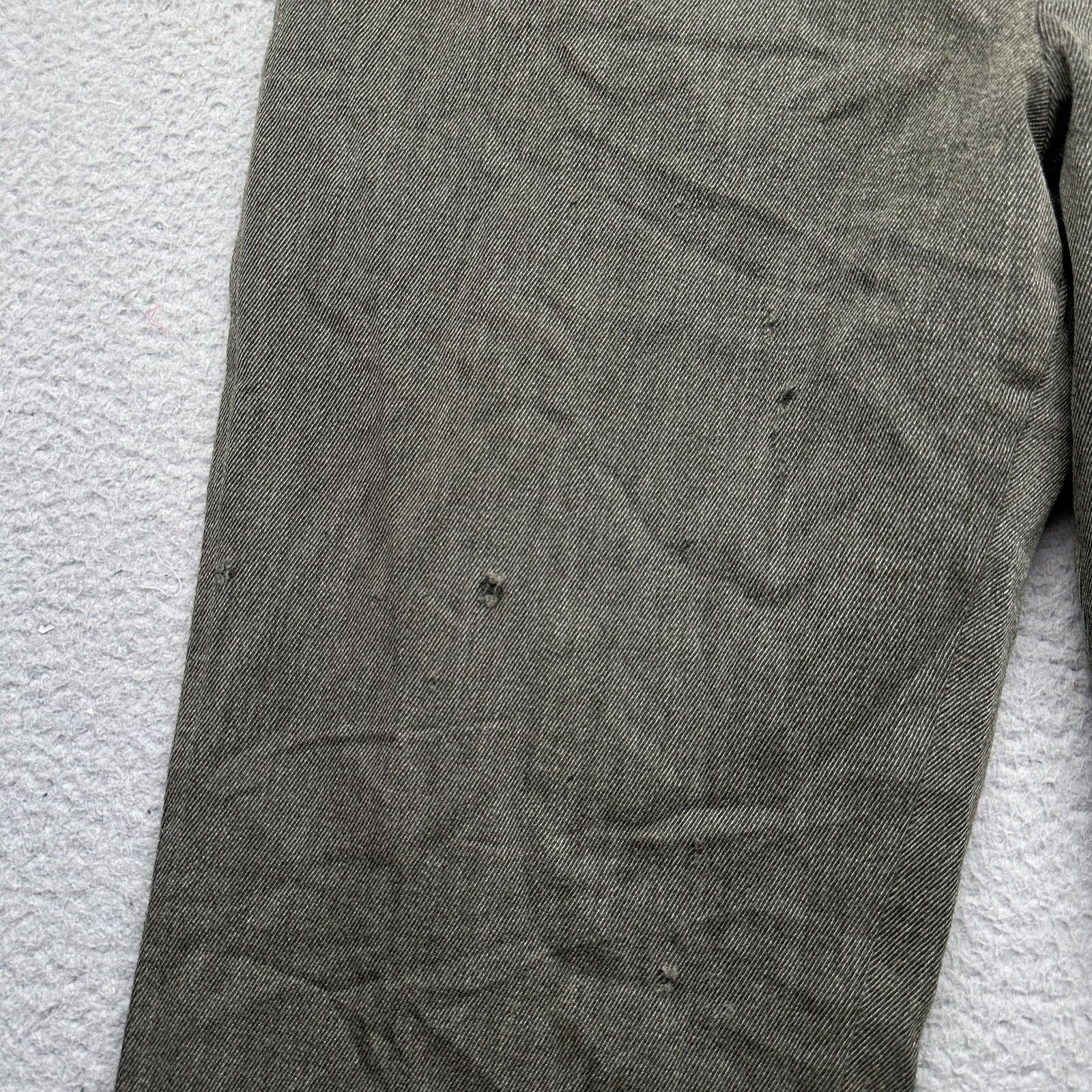 Filson VTG 70s CC Filson Wool Pants Mens 38x27 Gray Trousers HOLES Size US 38 / EU 54 - 8 Thumbnail
